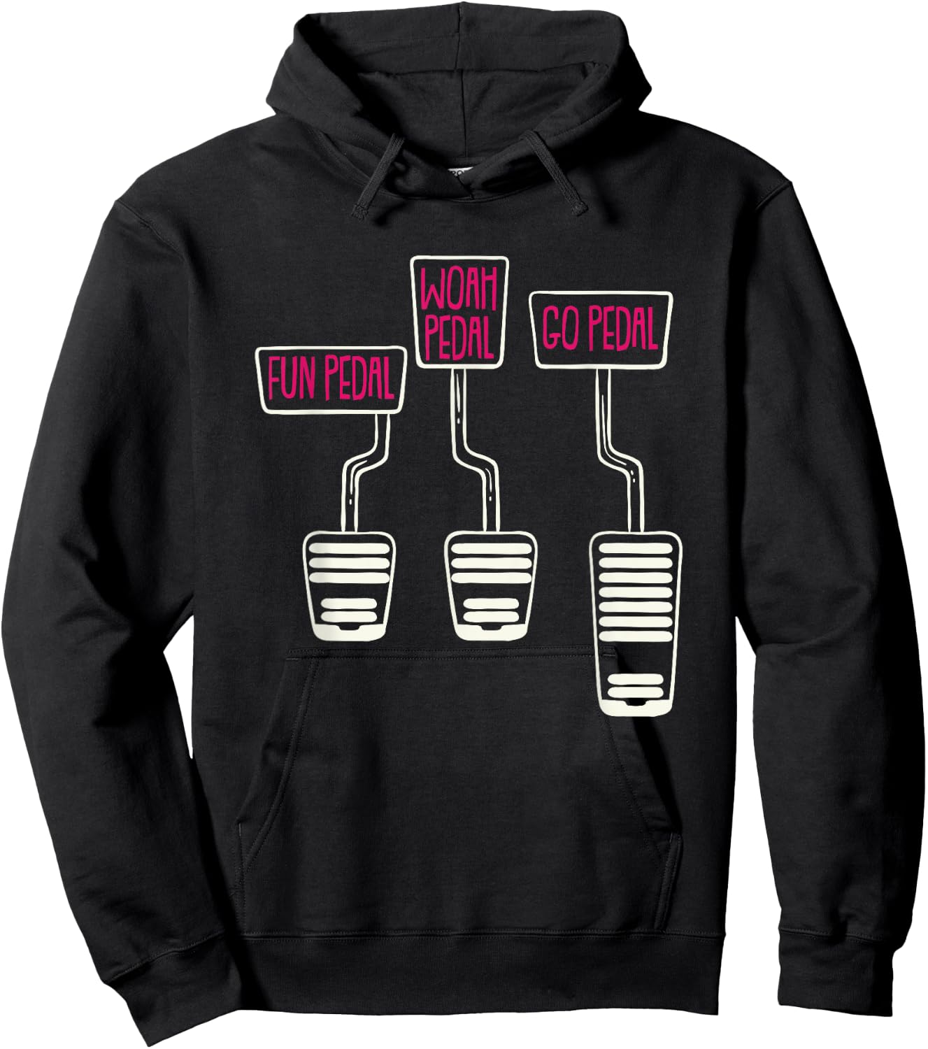Manual Transmission Fun Pedal Shift Clutch Engine JDM Tuning Hoodie - Hoodie | Black