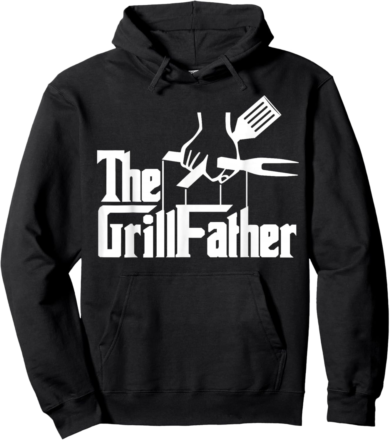 Grillfather Barbecue BBQ Grill Master Smoker Meat Lover Hoodie - Hoodie | Black