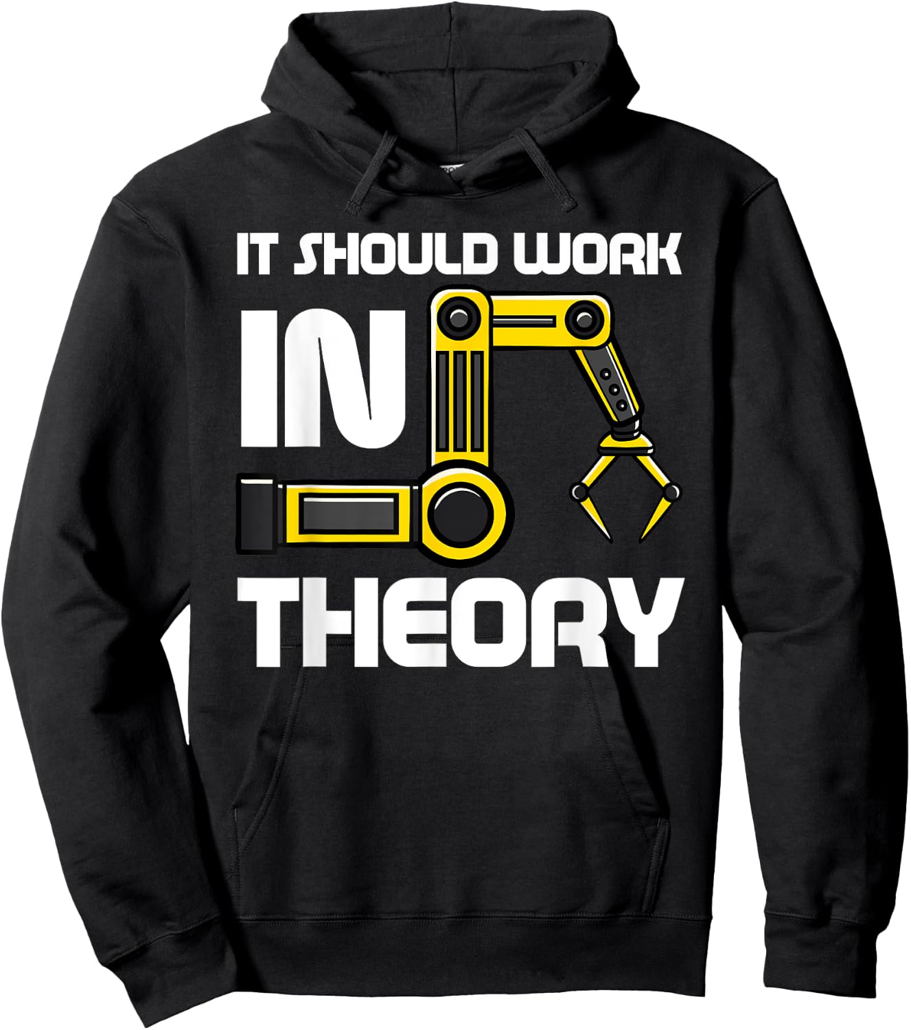 Robotics Engineer Robot Lover Roboticist Engineering Science Hoodie - Hoodie | Black