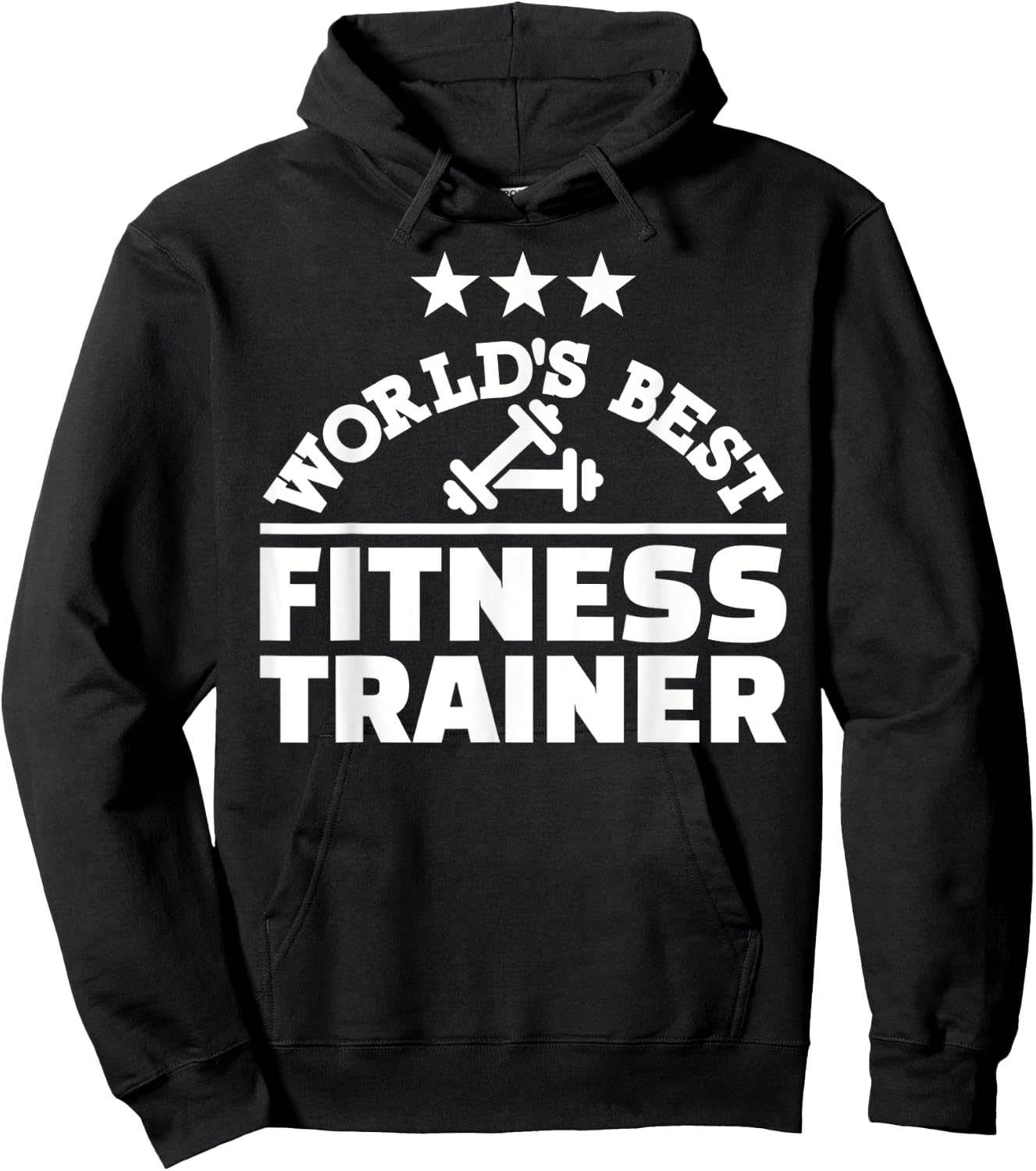 World's best fitness trainer Hoodie - Hoodie | Black
