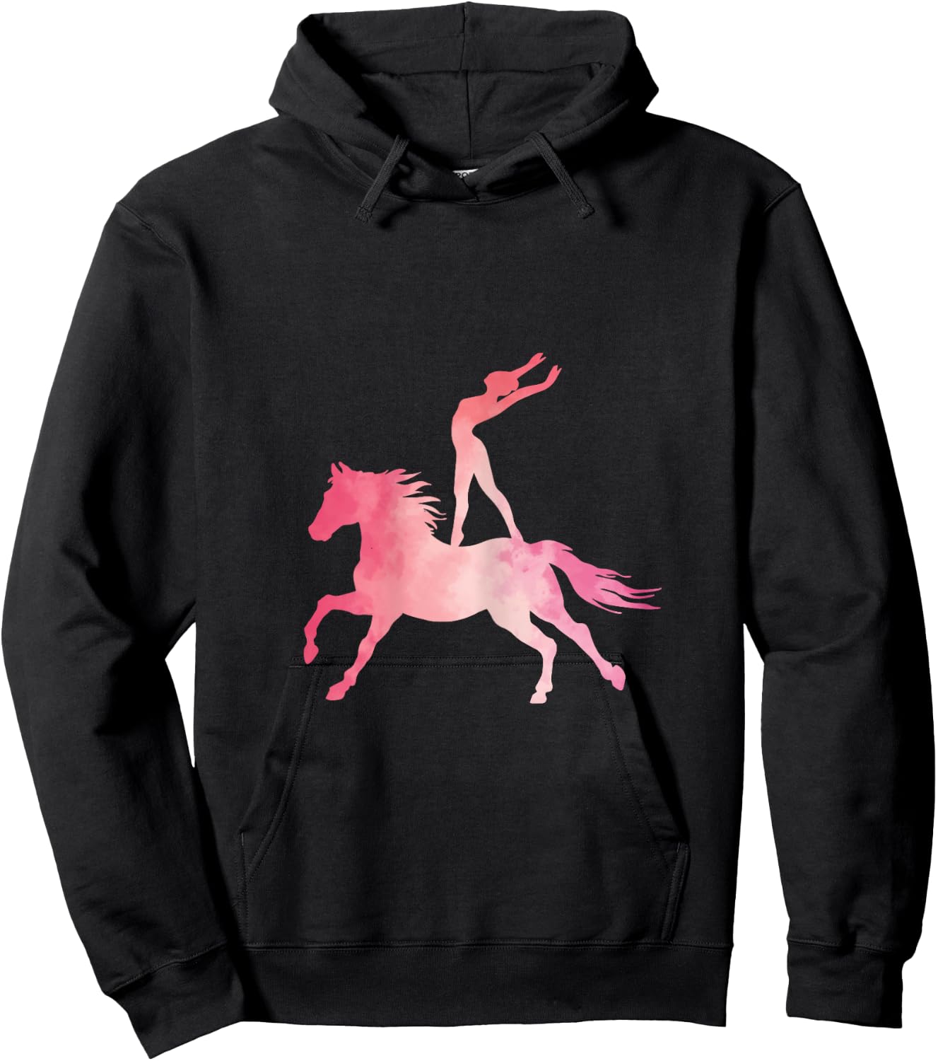 Voltigieren Riding Horse Riding Sports Horses Sayings Girls Gift Hoodie - Hoodie | Black