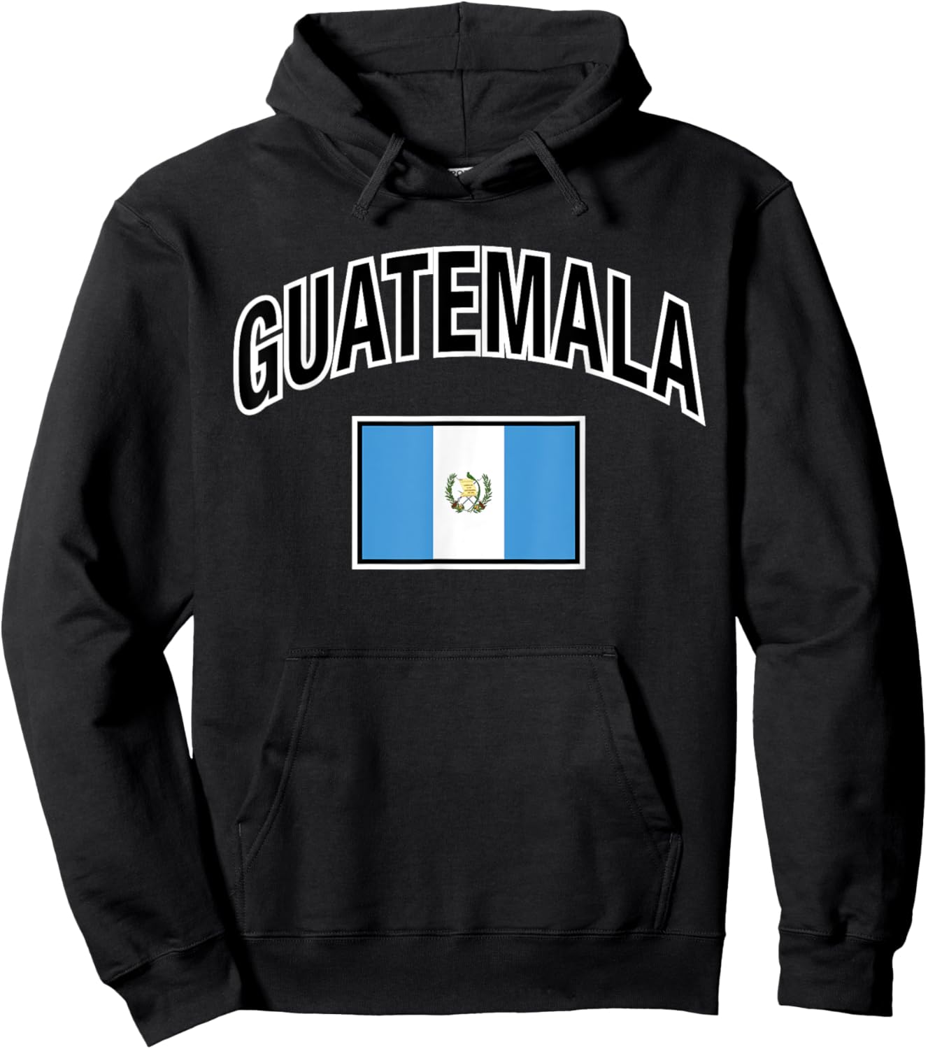 Guatemala Flag Proud Guatemalan Hoodie - Hoodie | Black