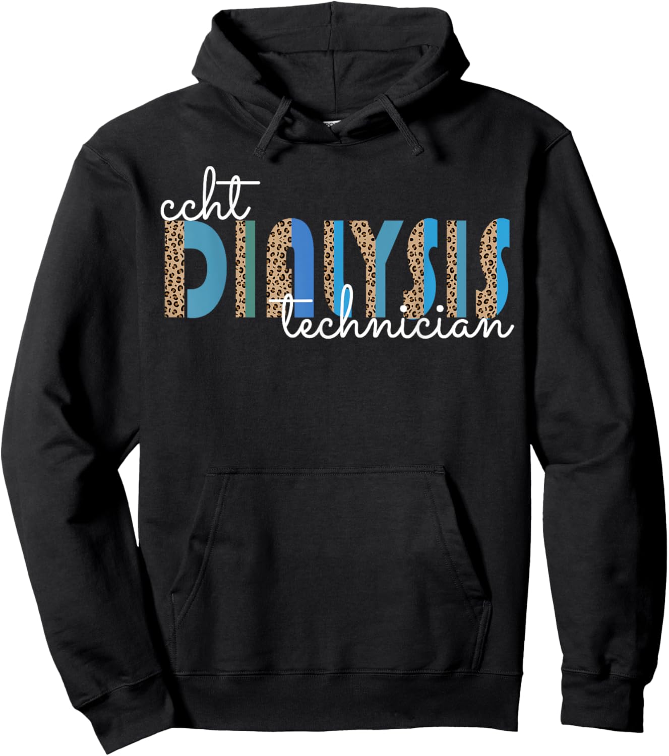 CCHT Dialysis Technician Hemodialysis Funny Kidney Dialysis Hoodie - Hoodie | Black