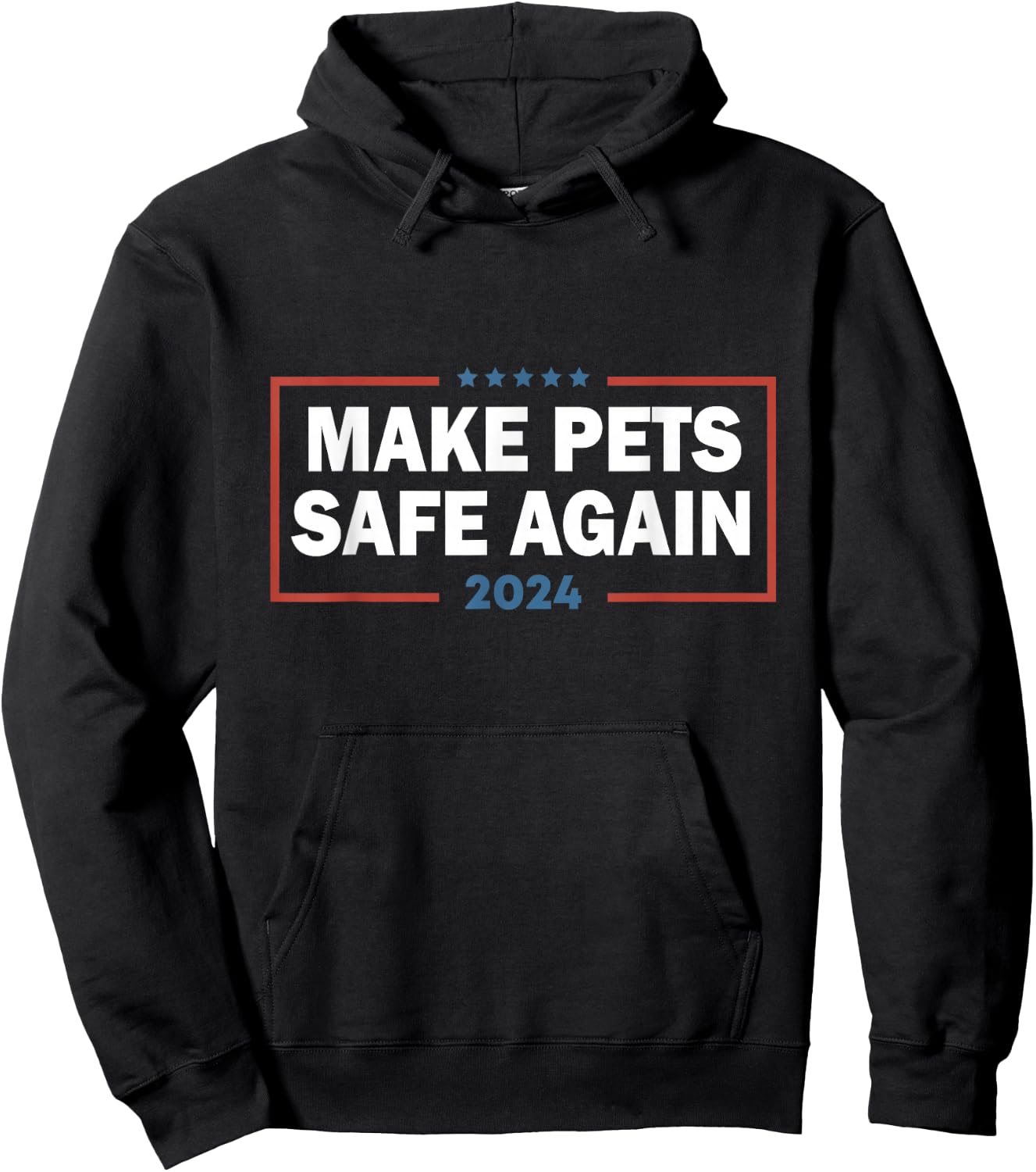 Make Pets Safe Again Trump Harris Debate Eating The Dogs Cat Men Women Hoodie - Hoodie | Black