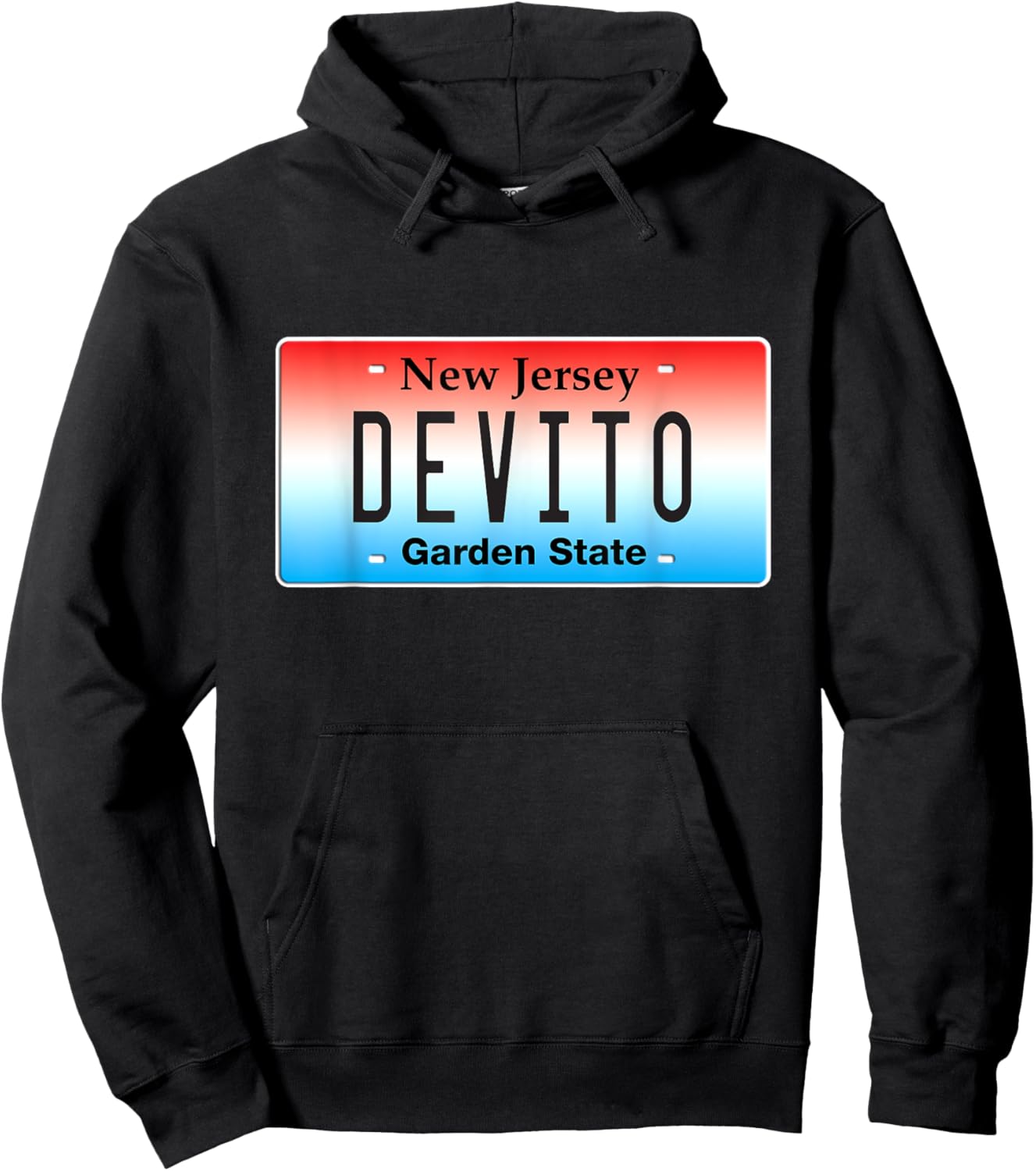 Funny Devito New Jersey Italian American NJ Cutlets Tommy Hoodie - Hoodie | Black