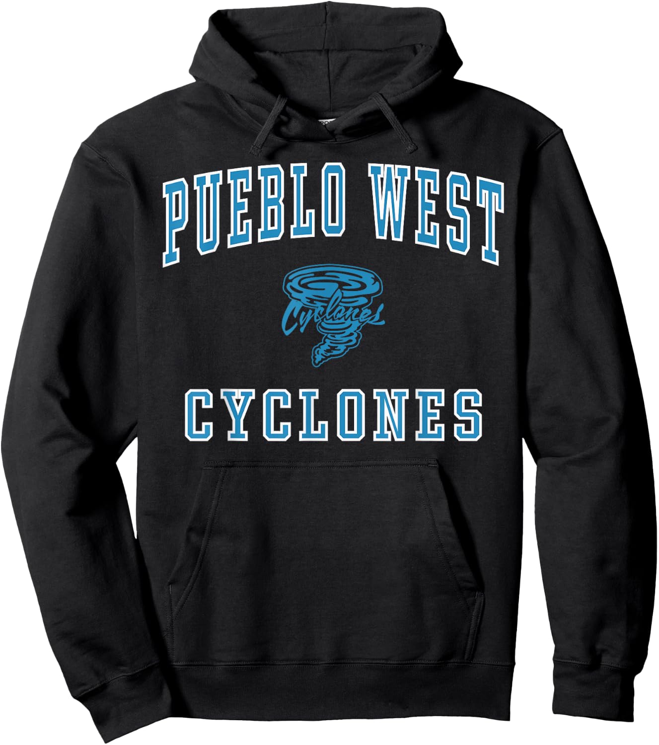 Pueblo West High School Cyclones C1 Hoodie - Hoodie | Black
