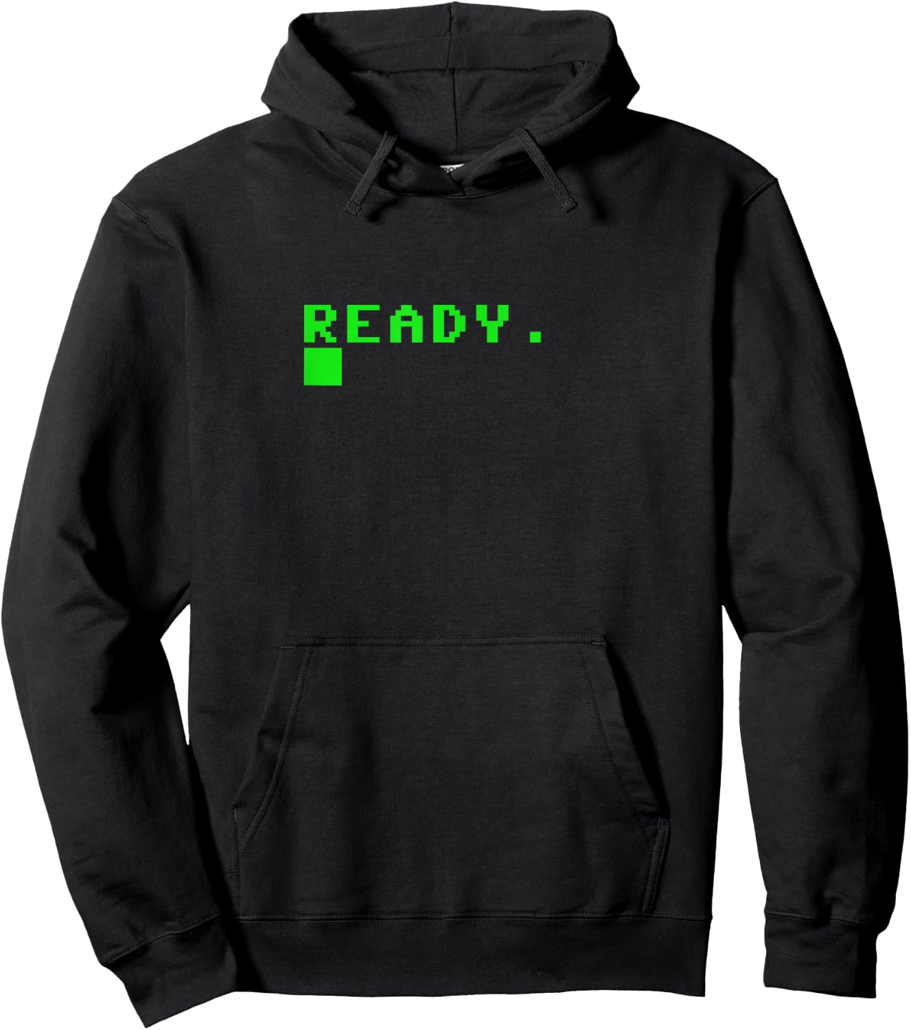 Ready C64 Home Computer 80's Retro Gamer Coder Memento Gift Hoodie - Hoodie | Black