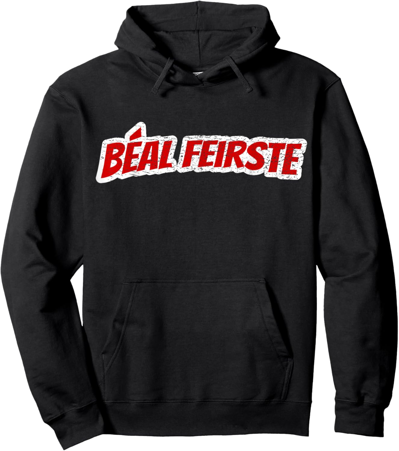 Béal Feirste, Belfast Northern Ireland, Belfast Hoodie - Hoodie | Black