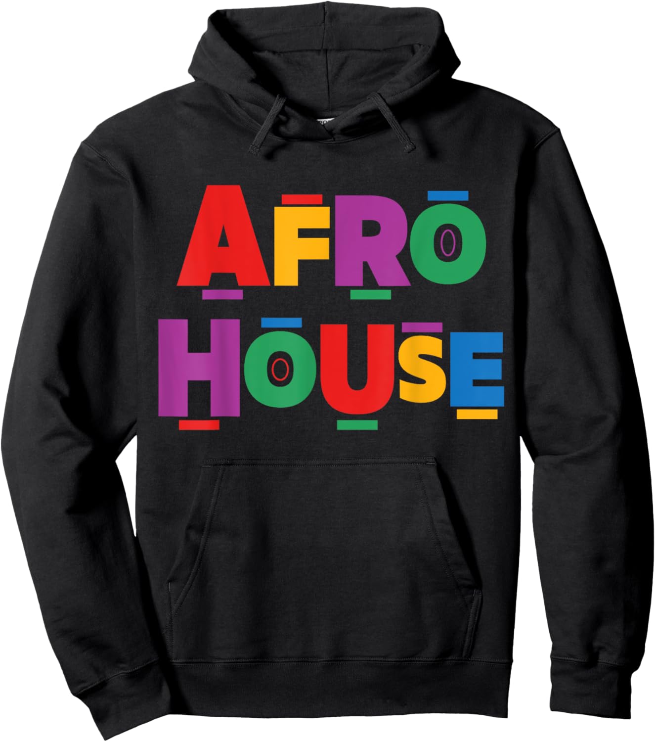 Afro House Music Festival Outfit Amapiano Afro House Music Hoodie - Hoodie | Black