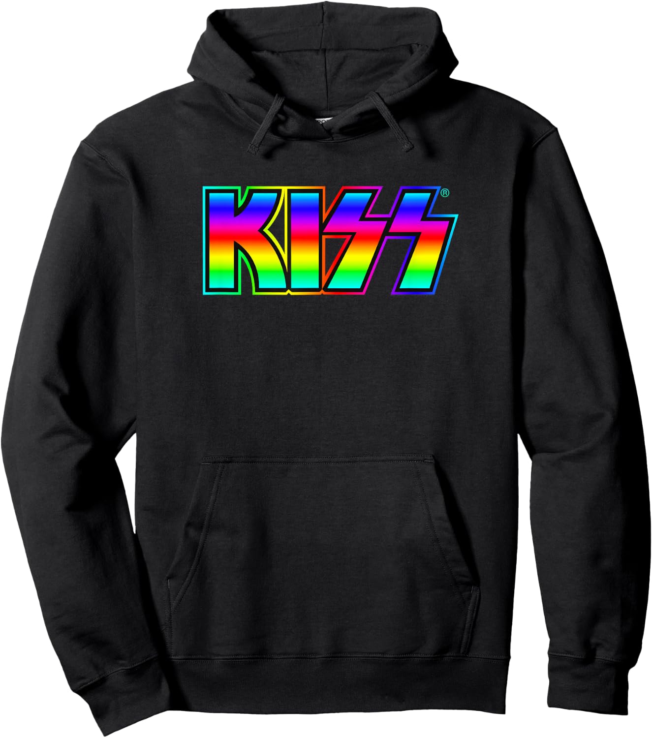 KISS - Crazy Night Logo Hoodie - Hoodie | Black