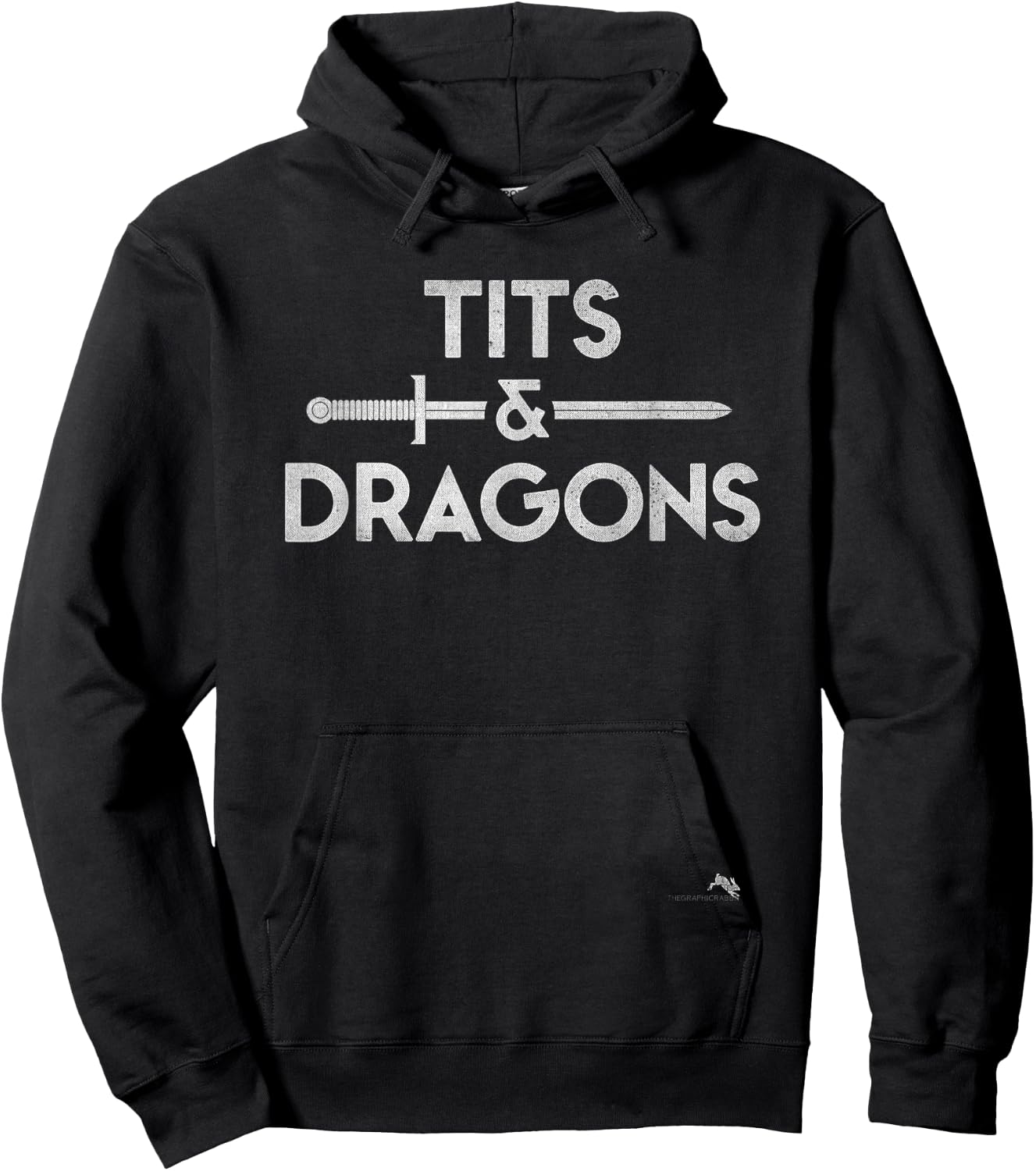 Tits & Dragons for Gaming & Cosplay Hoodie - Hoodie | Black