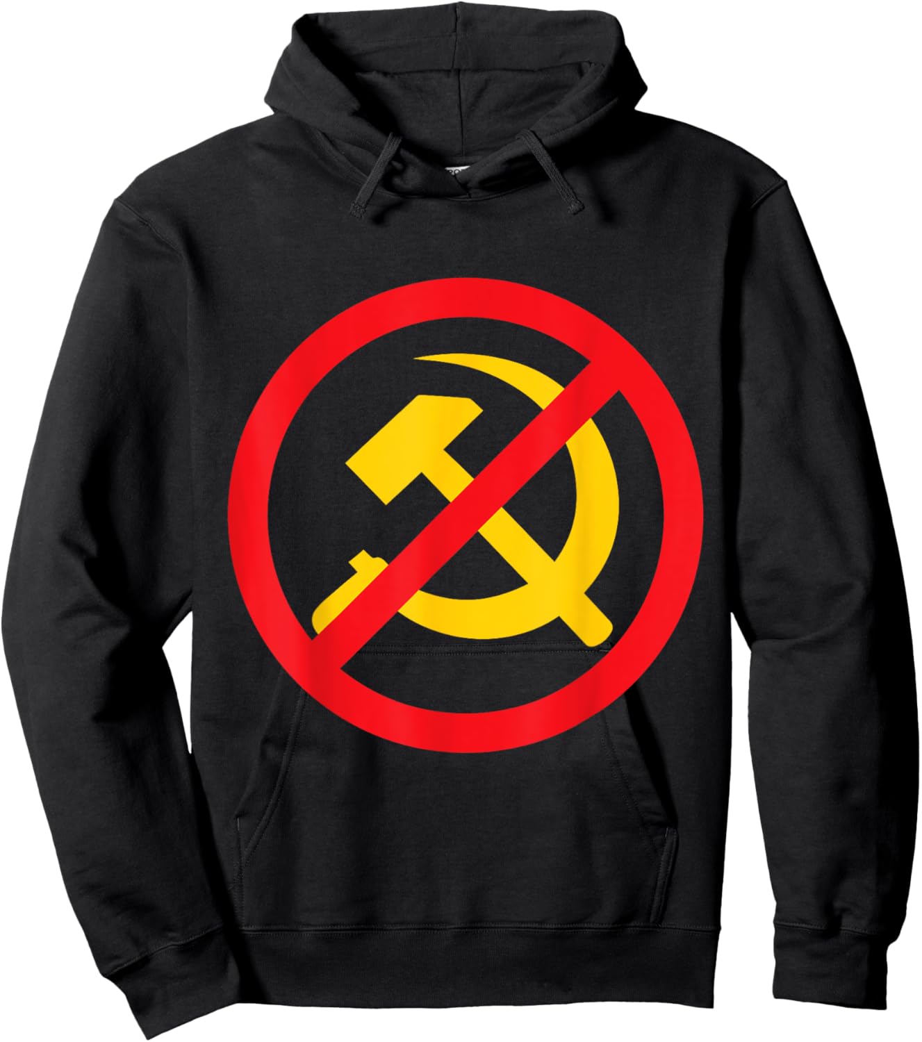 Say No To Communism and Anti Commie Hoodie - Hoodie | Black
