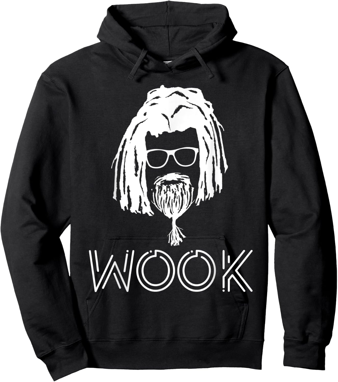 Wook Shirt, Rave, Psytrance, Hippie, Tribe, EDM, Wook Life Hoodie - Hoodie | Black