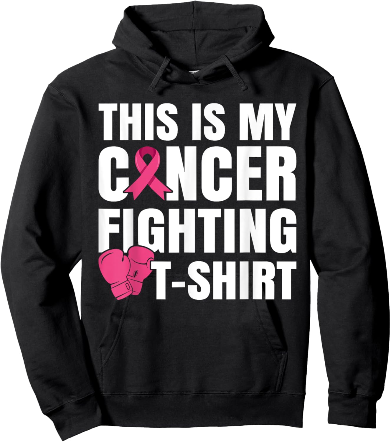 This Is My Cancer Fighting Hoodie - Hoodie | Black