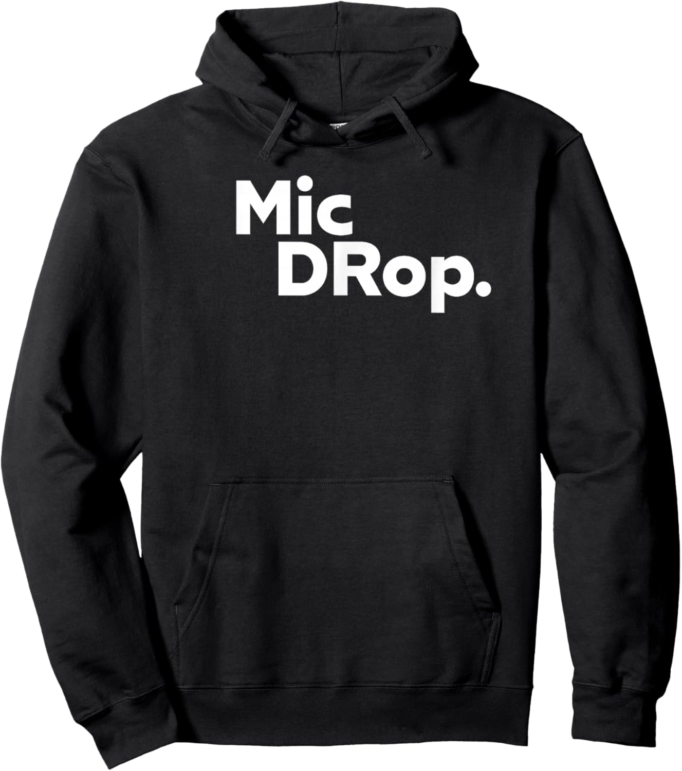 MIC Drop Hoodie - Hoodie | Black