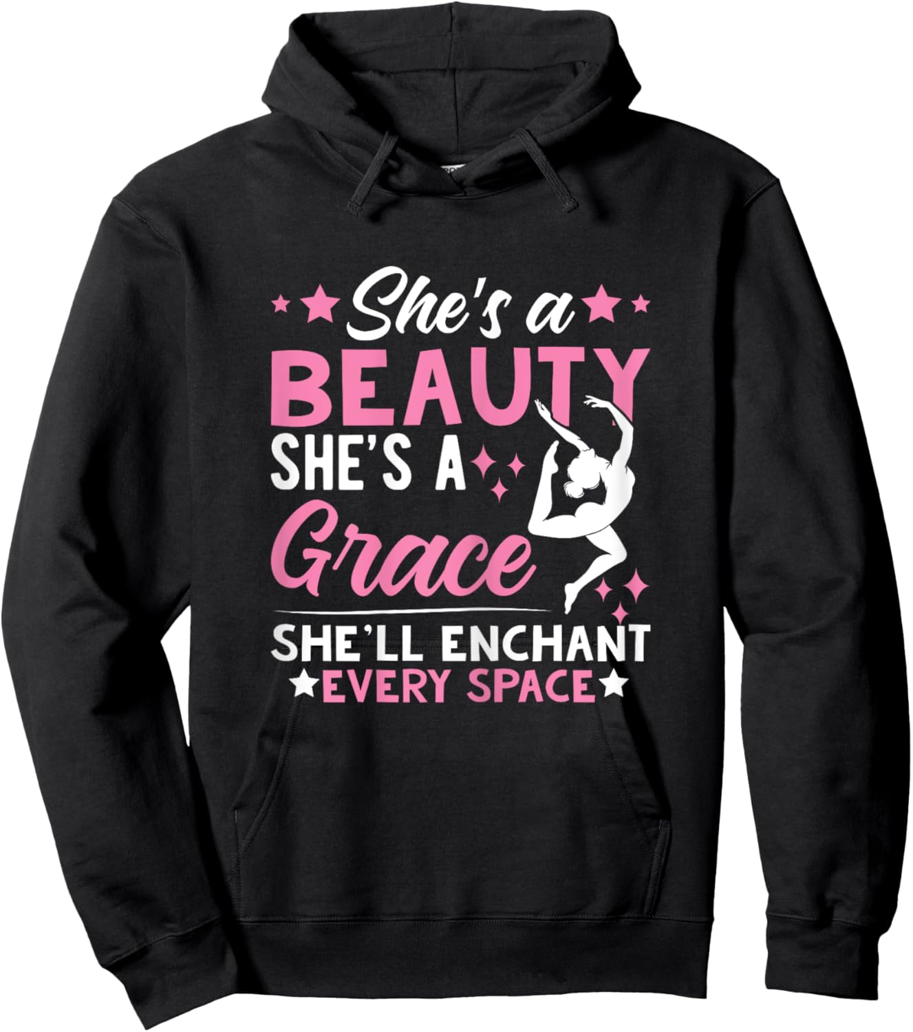 Acro Dance girl Hoodie - Hoodie | Black