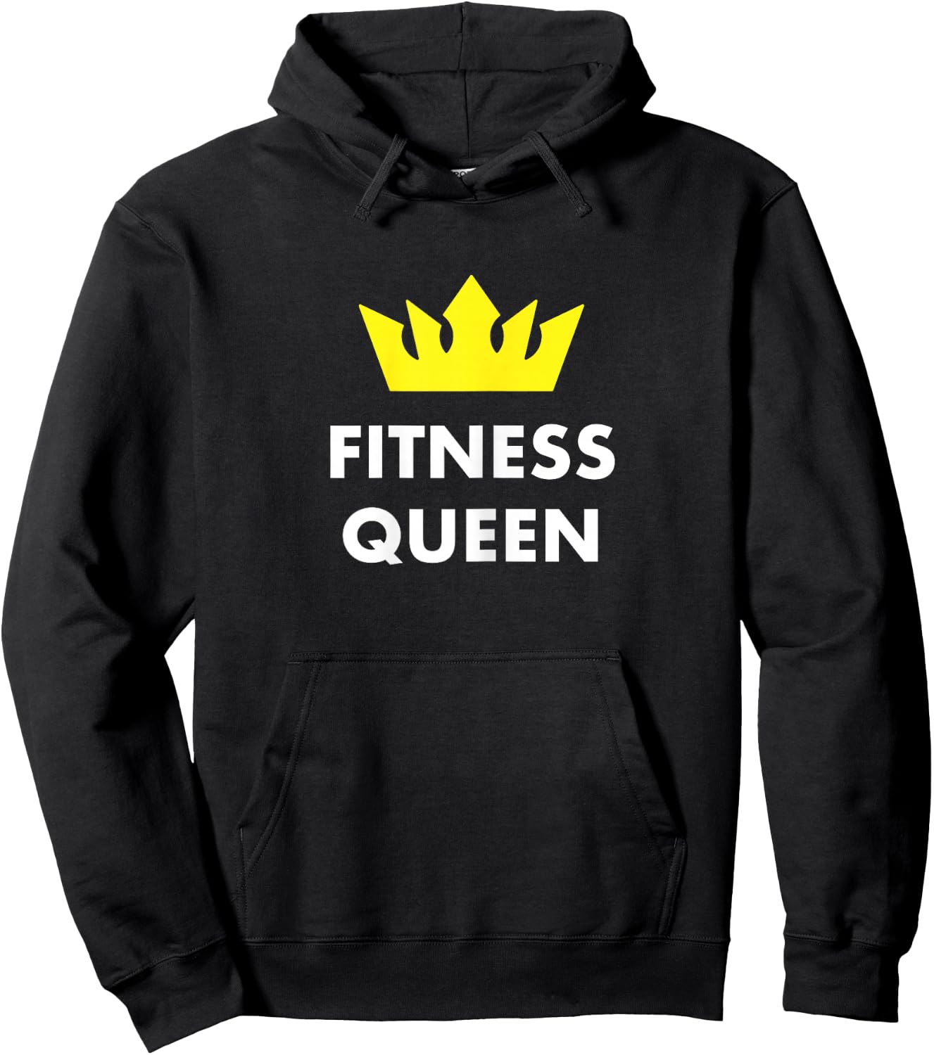 Fitness Queen Workout Gym Lifestyle Gift Hoodie - Hoodie | Black
