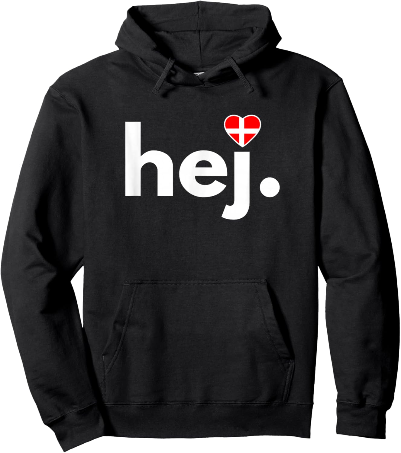 hej. Dänemark-Fan, Reisen, Hobby Kopenhagen Hoodie - Hoodie | Black