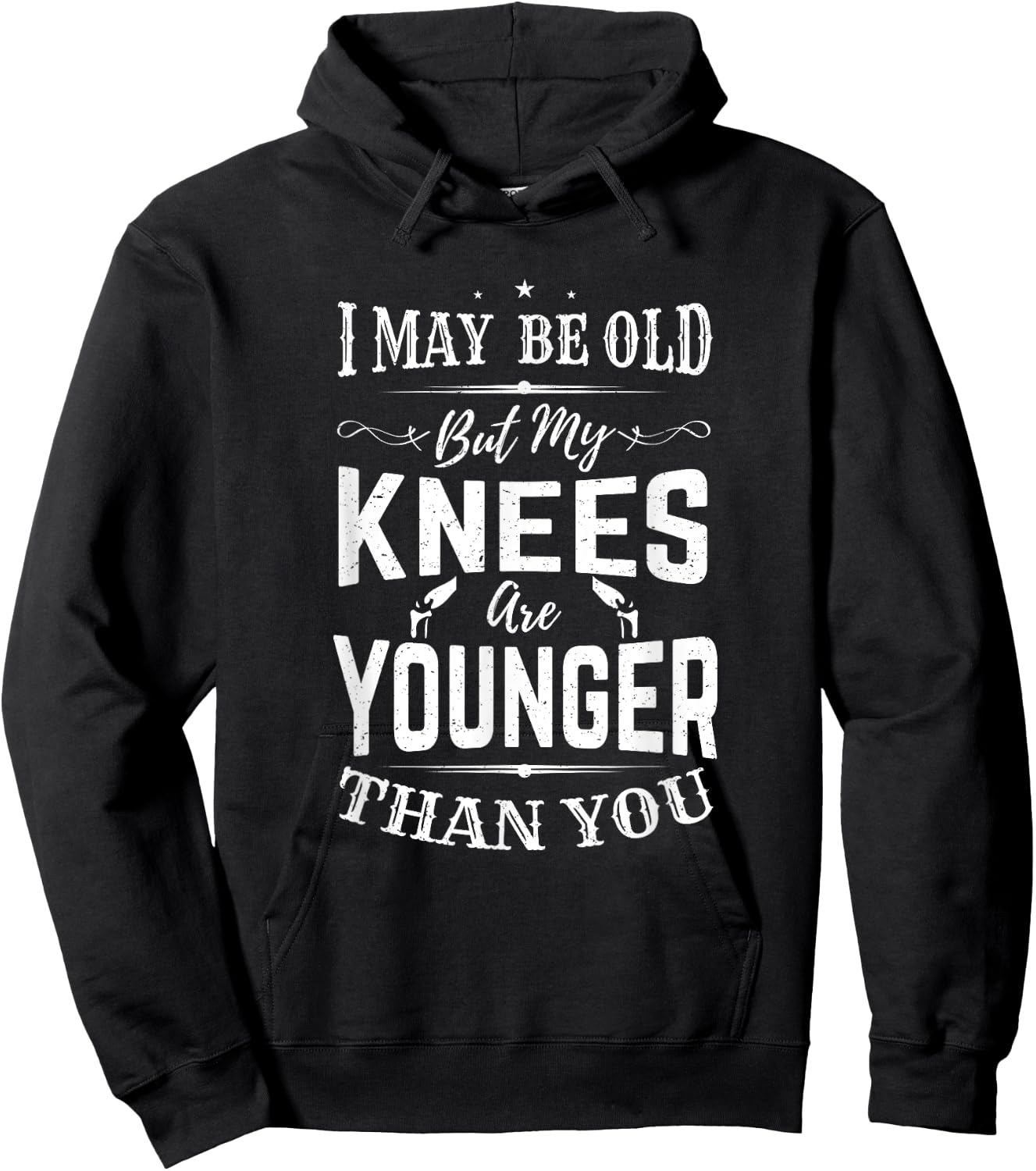 Knee Surgery Recovery After Surgery Knee Replacement Hoodie - Hoodie | Black