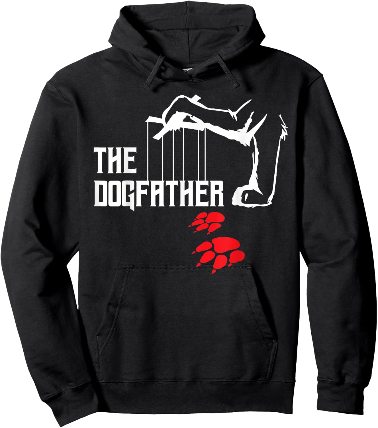 The Dogfather Dog Owner Dog Lover Dog Hoodie - Hoodie | Black