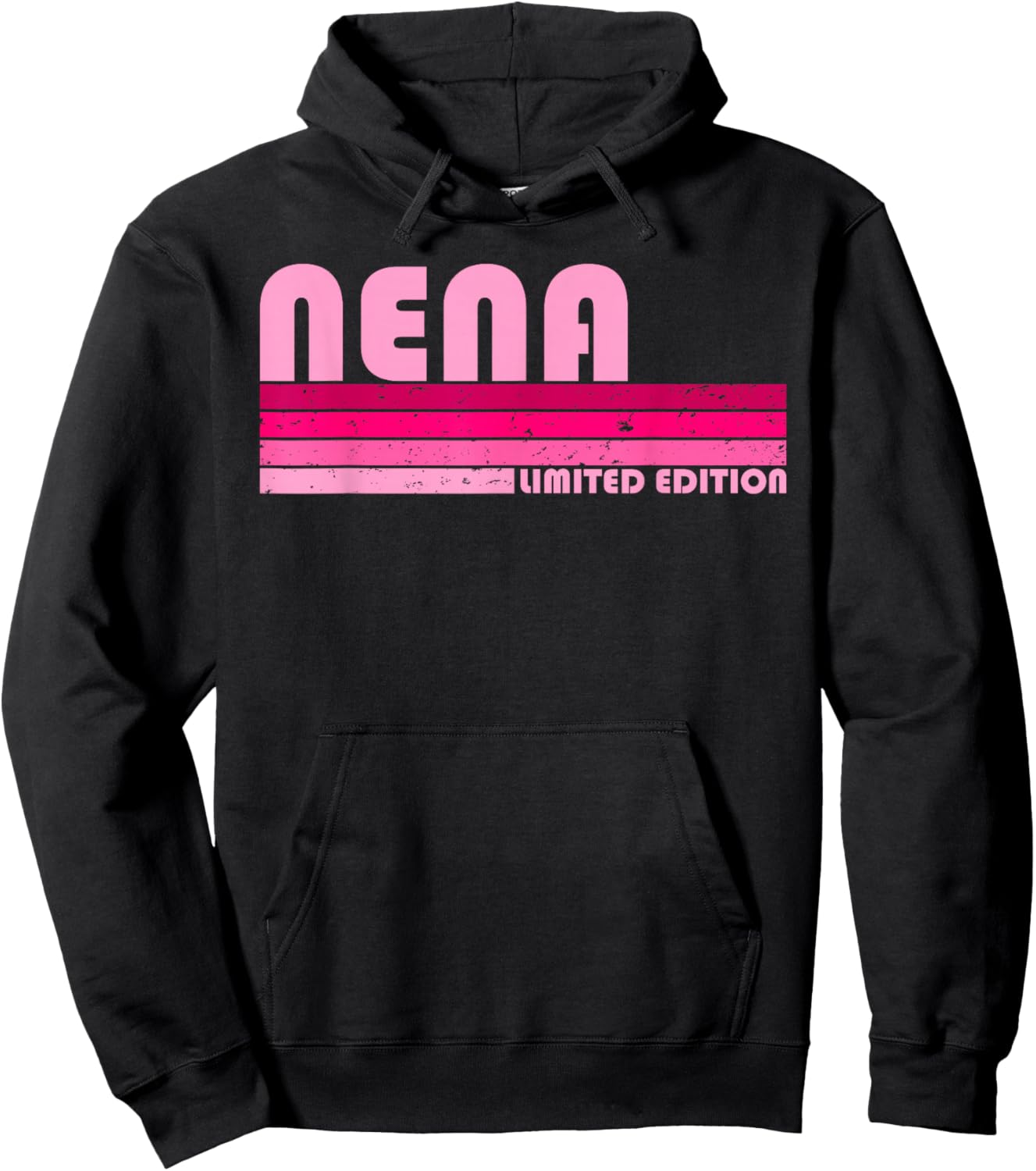 NENA Name Personalisierter Retro Vintage 80er 90er Geburtstag Hoodie - Hoodie | Black