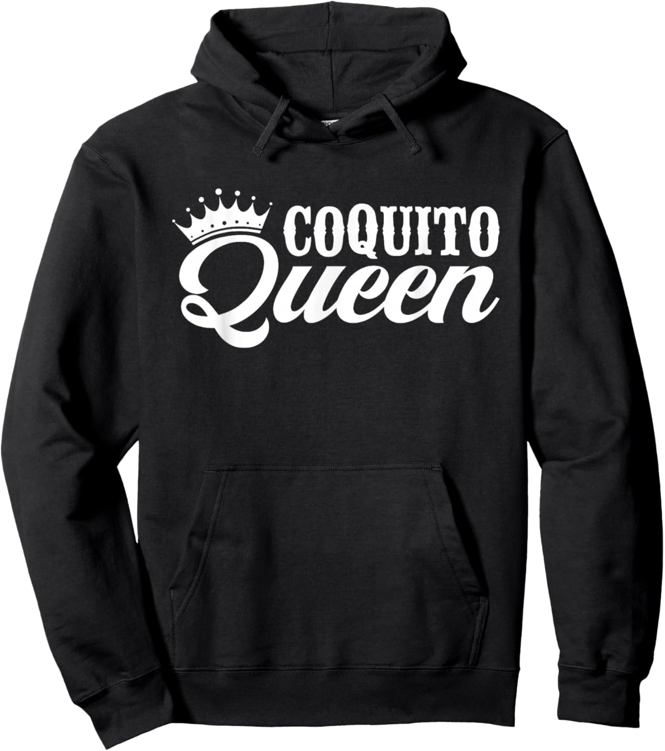 Coquito Queen Hoodie - Hoodie | Black