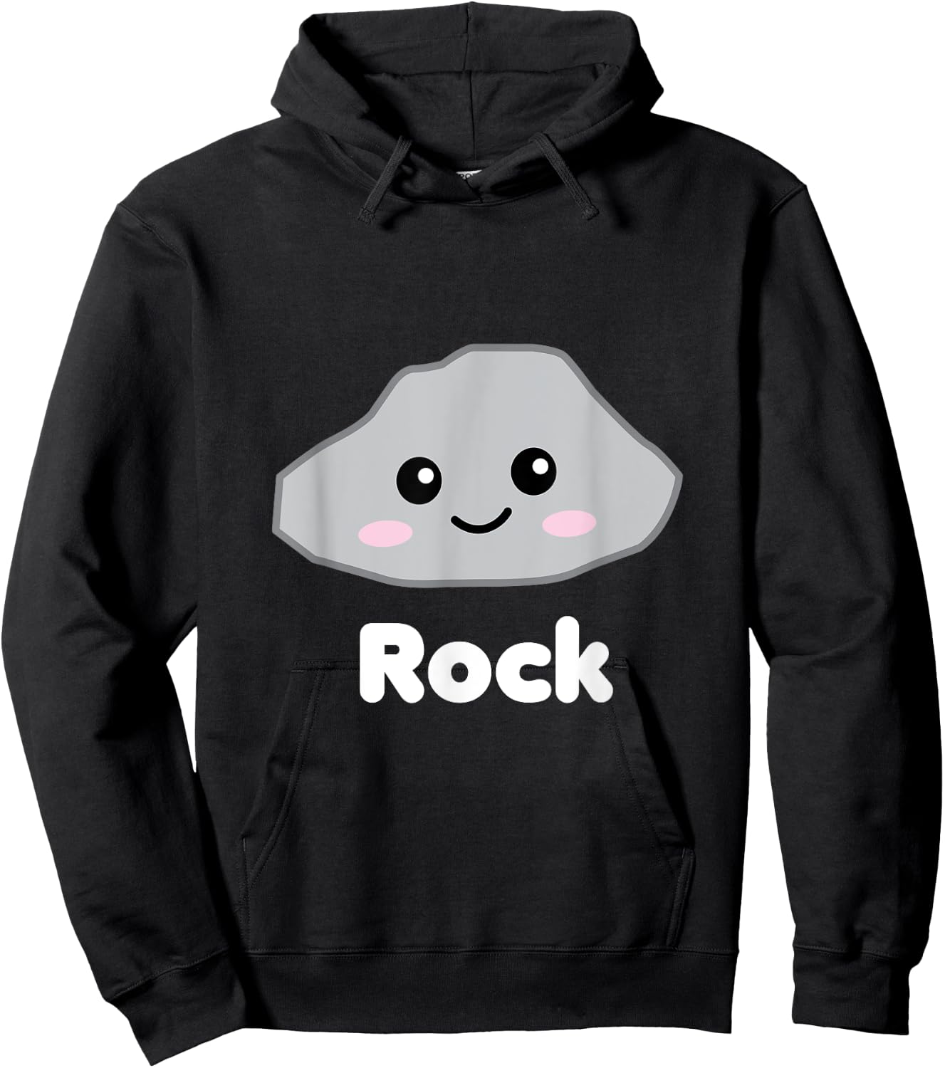 Rock Paper Scissors Easy Group Halloween Costume Funny Hoodie - Hoodie | Black