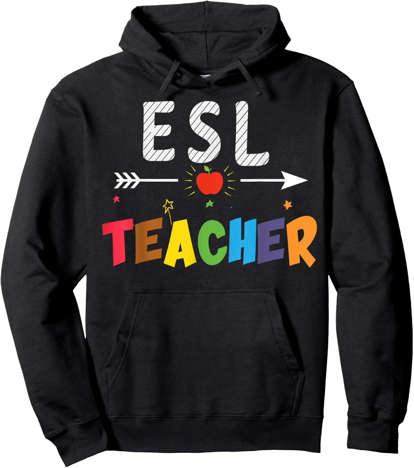 ESL Teachers and Students Gift Hoodie - Hoodie | Black