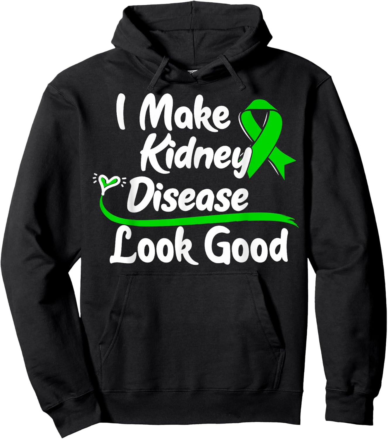 CKD Awareness Kidney Disease Survivor Hoodie - Hoodie | Black