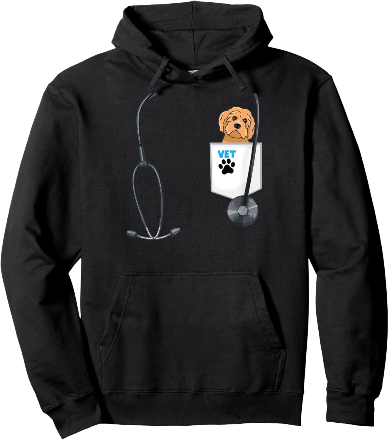 Future Veterinarian Costume Vet Outfit School Career Day Hoodie - Hoodie | Black