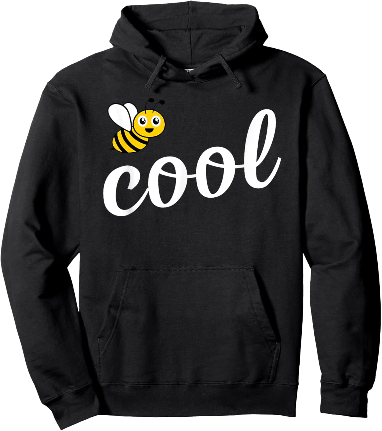 Be Cool Cute Bee Men Women Girl Boy Kids Toddler Bee Lover Hoodie - Hoodie | Black