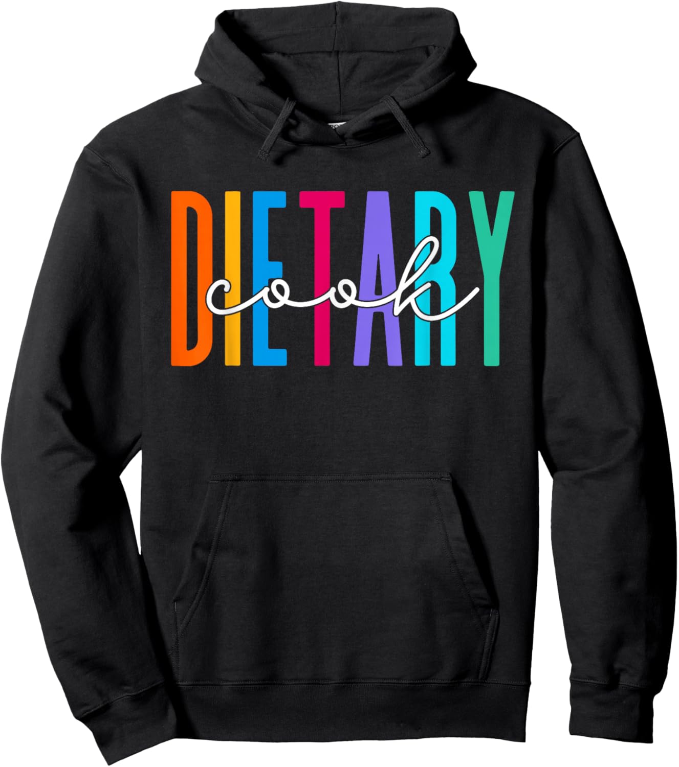 Funny Dietary Cook Cool Design Appreciation Week Healthcare Hoodie - Hoodie | Black
