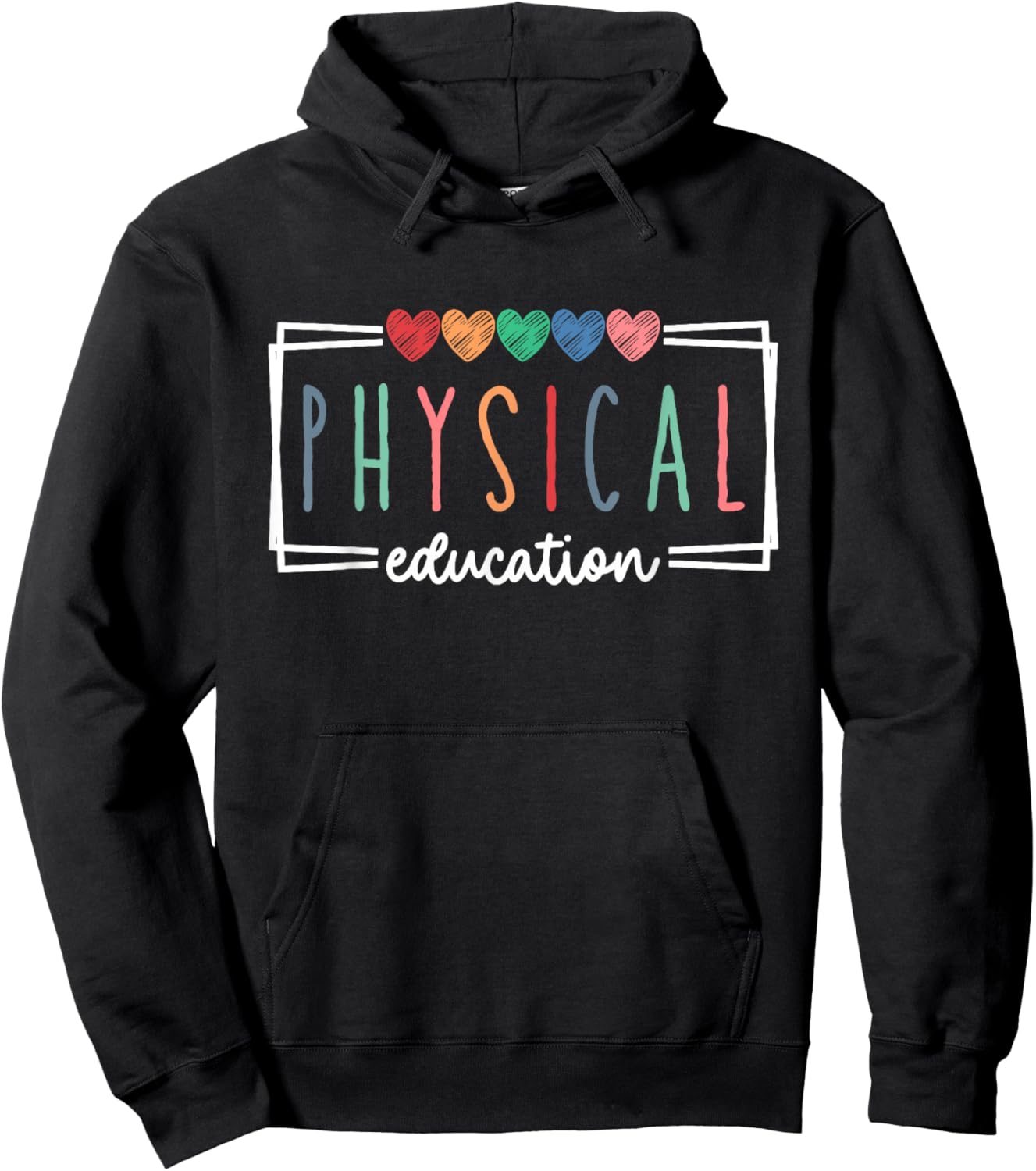 Physical Education PE Teacher Phys Ed Student Graduation Hoodie - Hoodie | Black