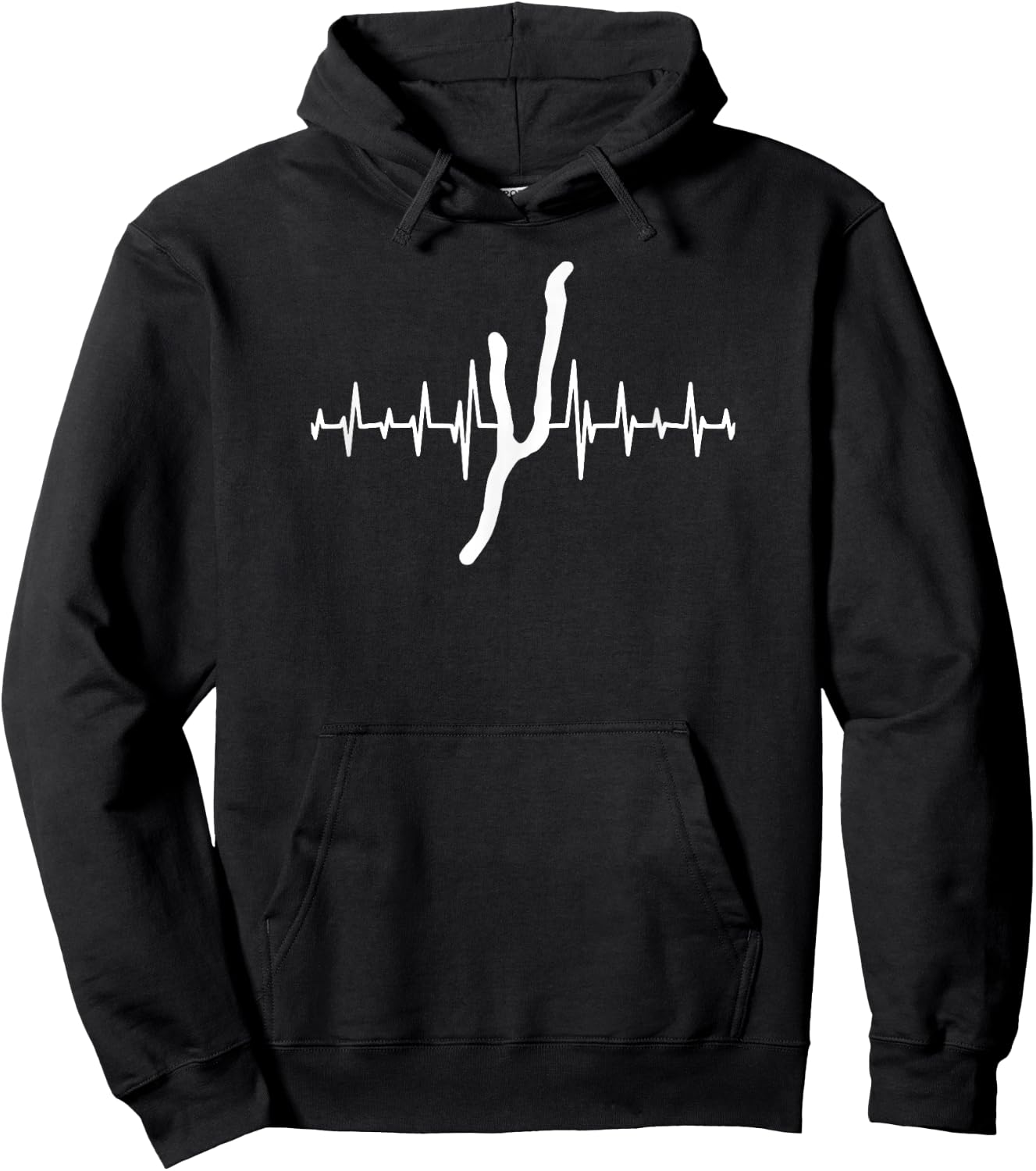 Heartbeat Keuka Lake - Finger Lakes Gifts - Lake Life Hoodie - Hoodie | Black