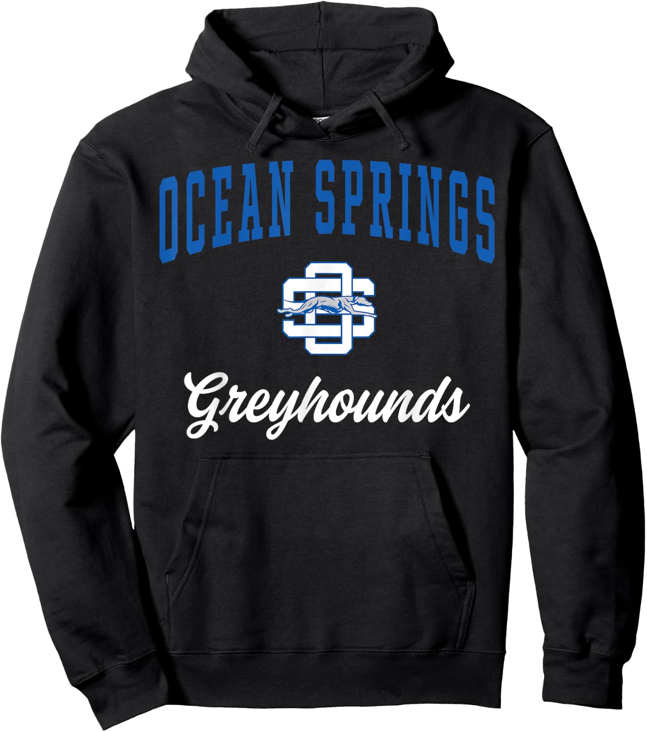 Ocean Springs High School Greyhounds C3 Hoodie - Hoodie | Black