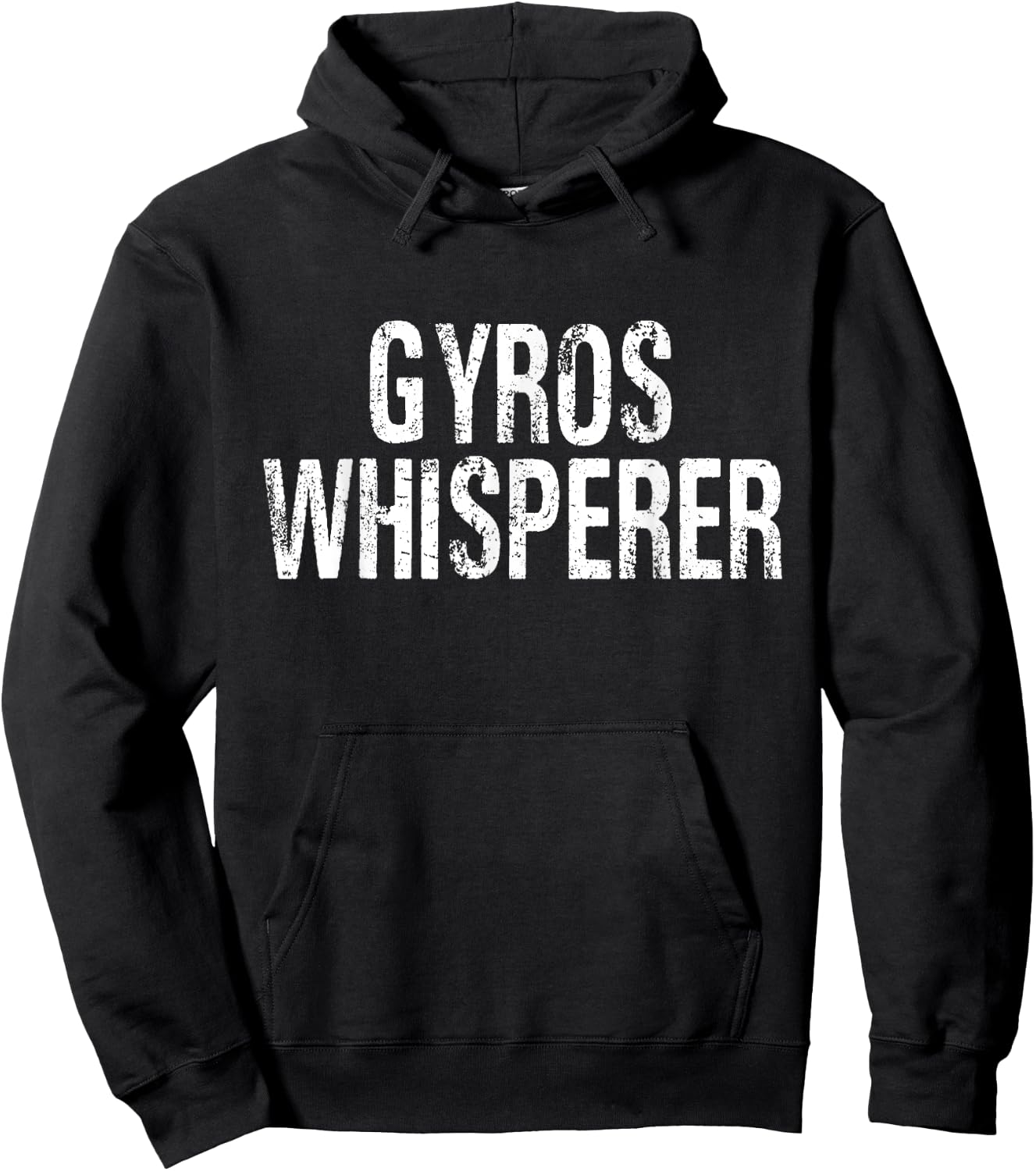 Gyros Whisperer Funny Gyros Meat Greek Grill Lover Hoodie - Hoodie | Black