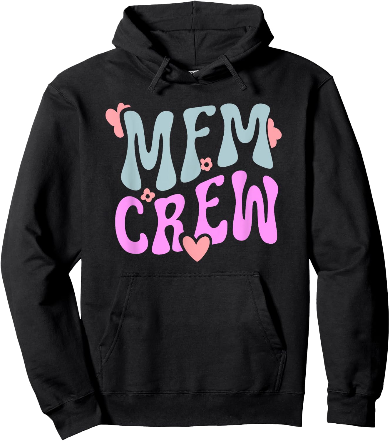 MFM Crew Maternal Fetal Medicine MFM Nurse MFM Sonographer Hoodie - Hoodie | Black