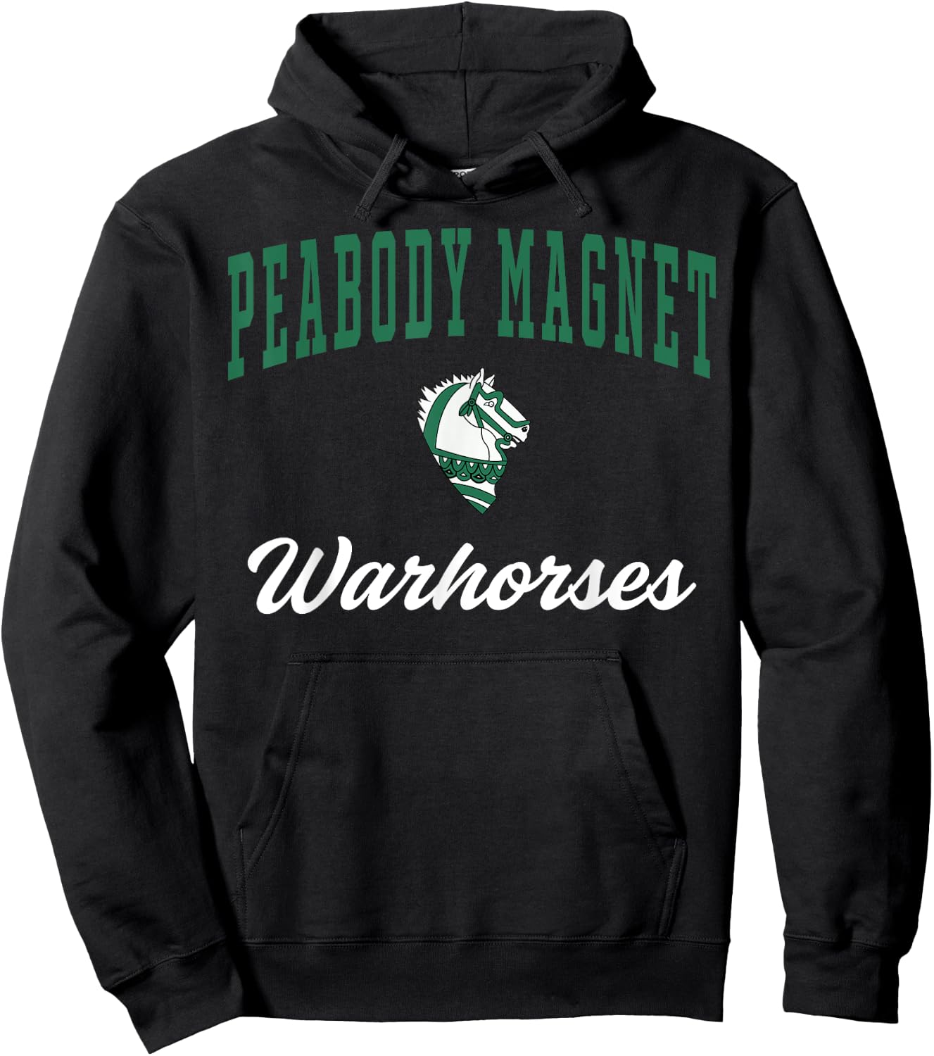 Peabody Magnet High School Warhorses C3 Hoodie - Hoodie | Black