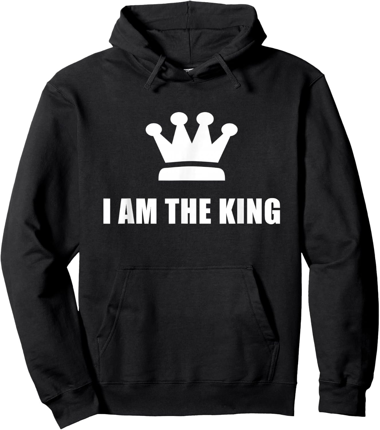 I am the King Hoodie - Hoodie | Black
