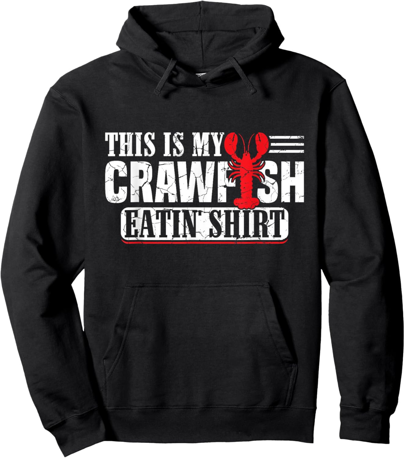 This Is My Crawfish Eating Shirt Crayfish Cajun Festival Hoodie - Hoodie | Black
