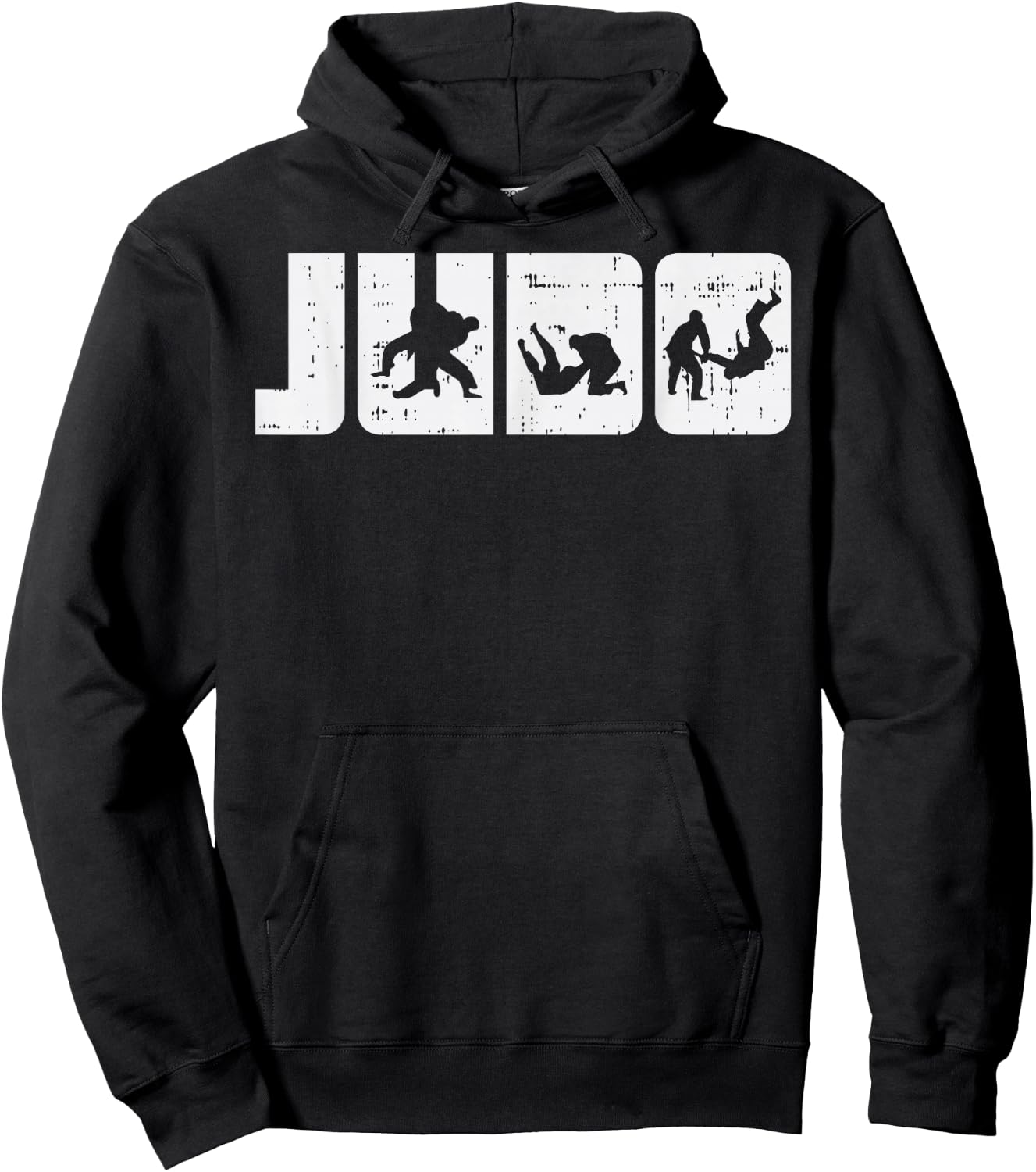 Judo Throws Japanese Martial Art Fight Judoka Men Women Gift Hoodie - Hoodie | Black
