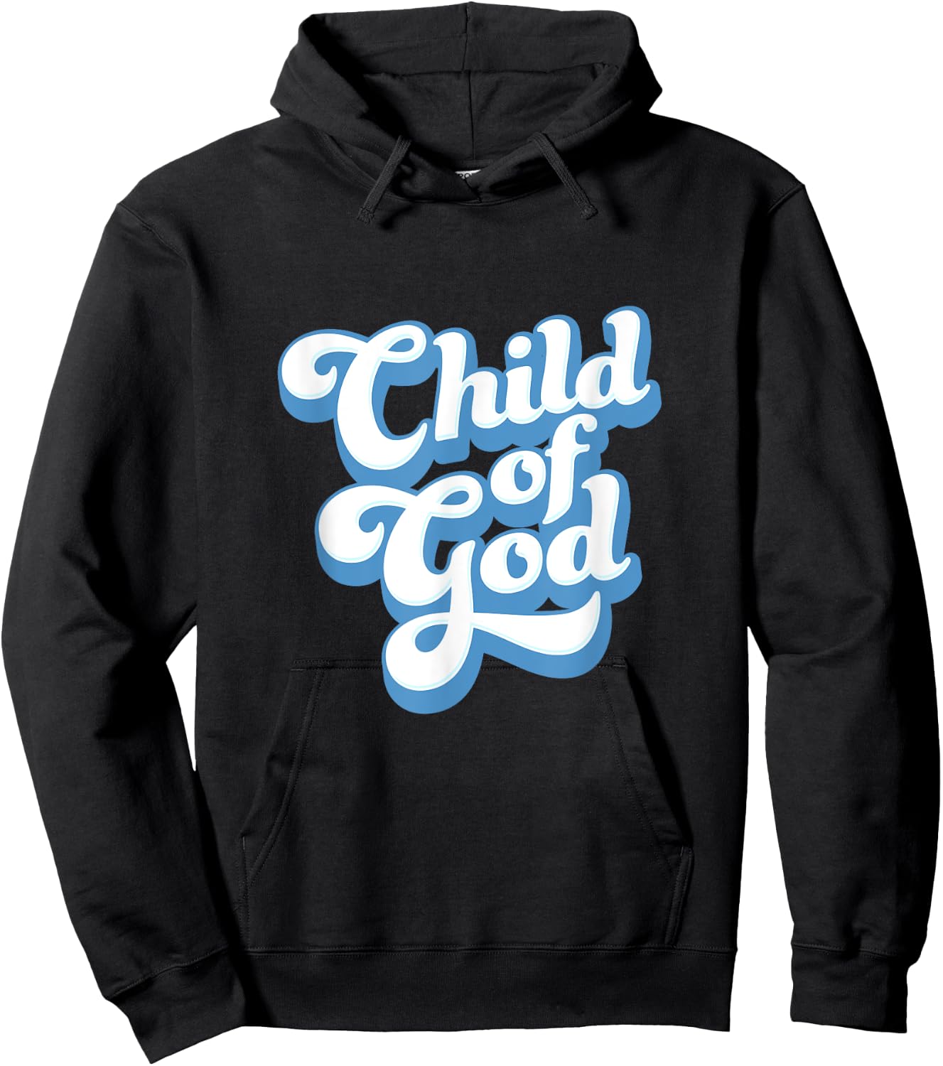 Child of God, Vintage Style Christian Gift Hoodie - Hoodie | Black