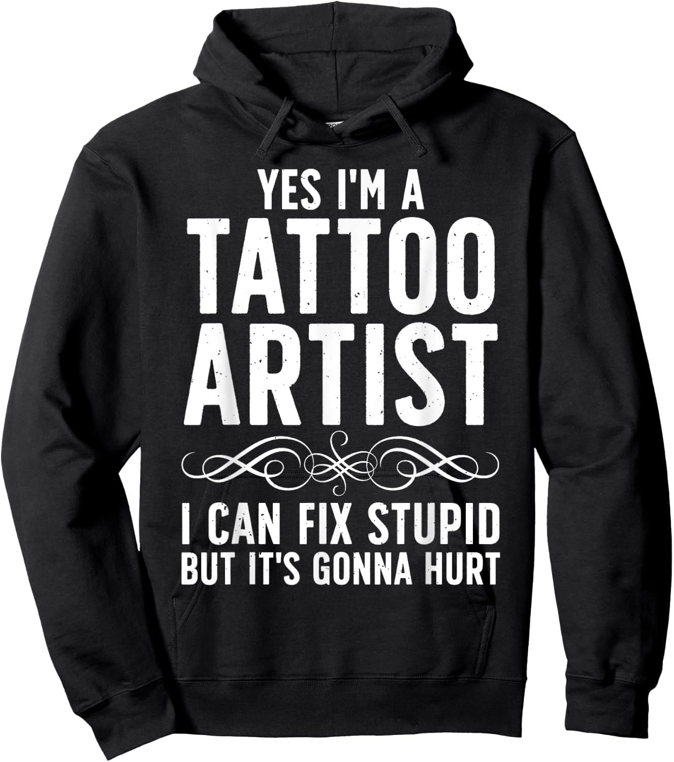 Funny Tattoo Artist Art Women Tattooer Tattoo Artist Hoodie - Hoodie | Black