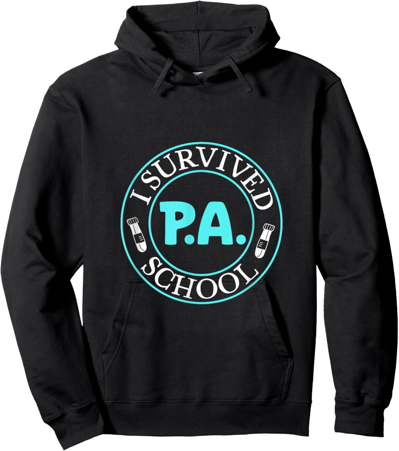 I survived p.a. school Hoodie - Hoodie | Black