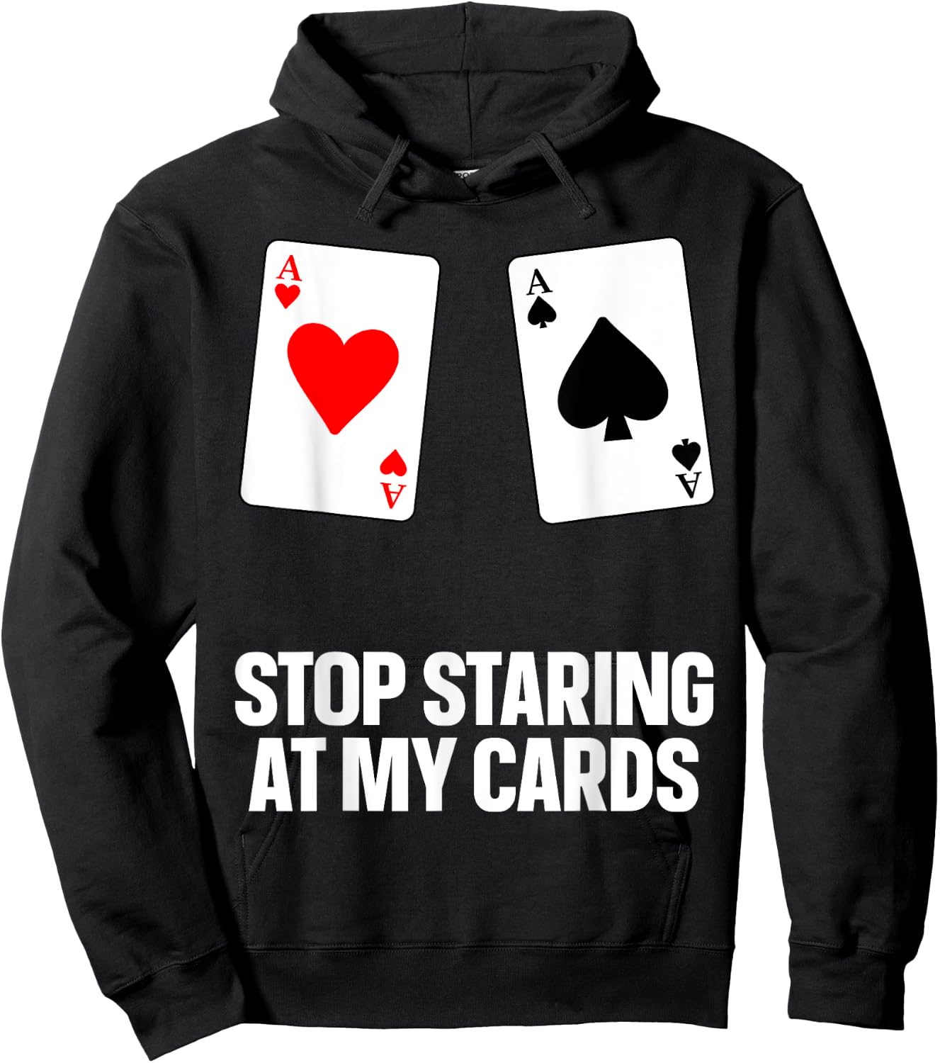 Funny Poker Design Women Poker Lover Poker Player Hoodie - Hoodie | Black