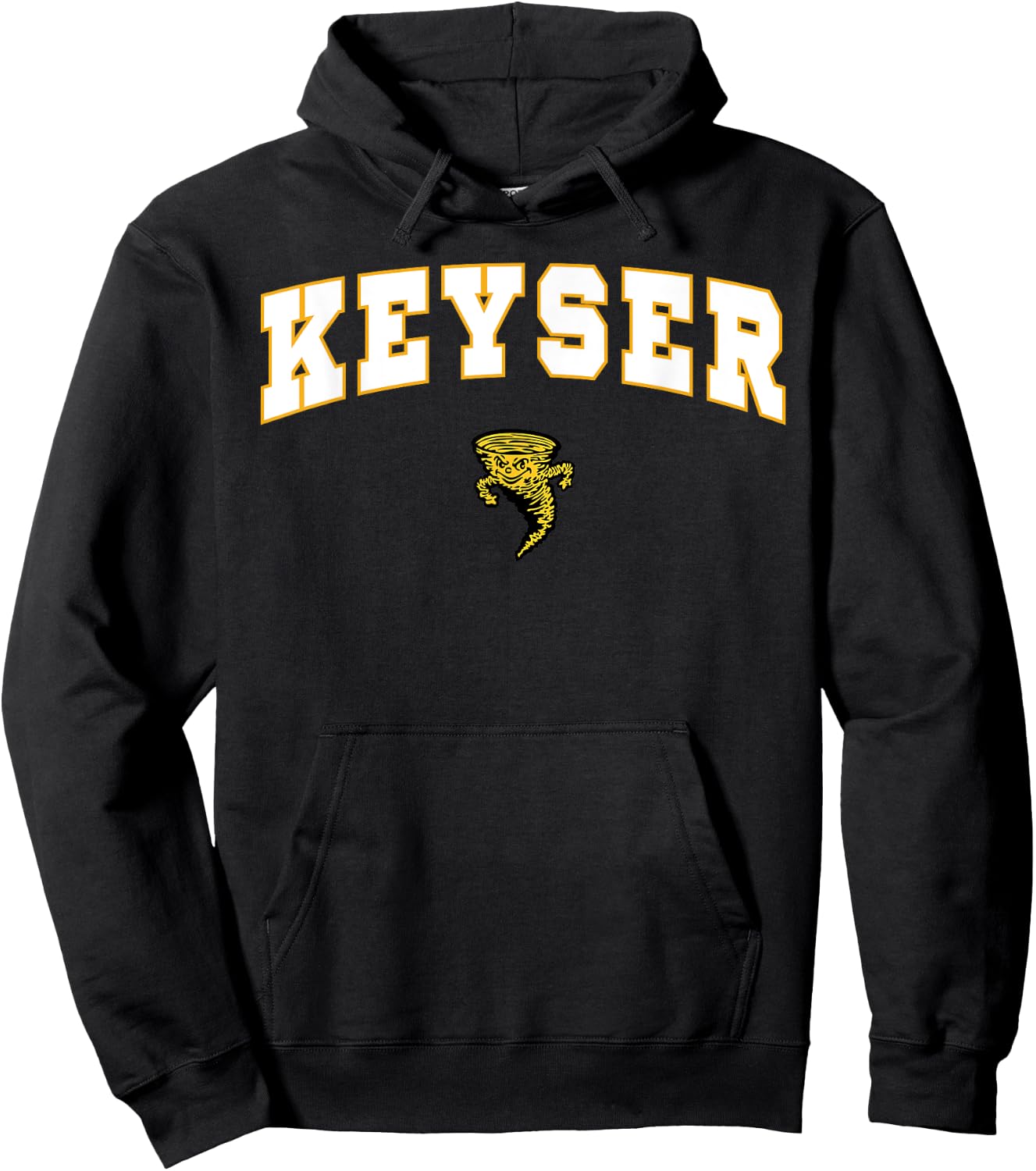 Keyser High School Golden Tornado Hoodie - Hoodie | Black