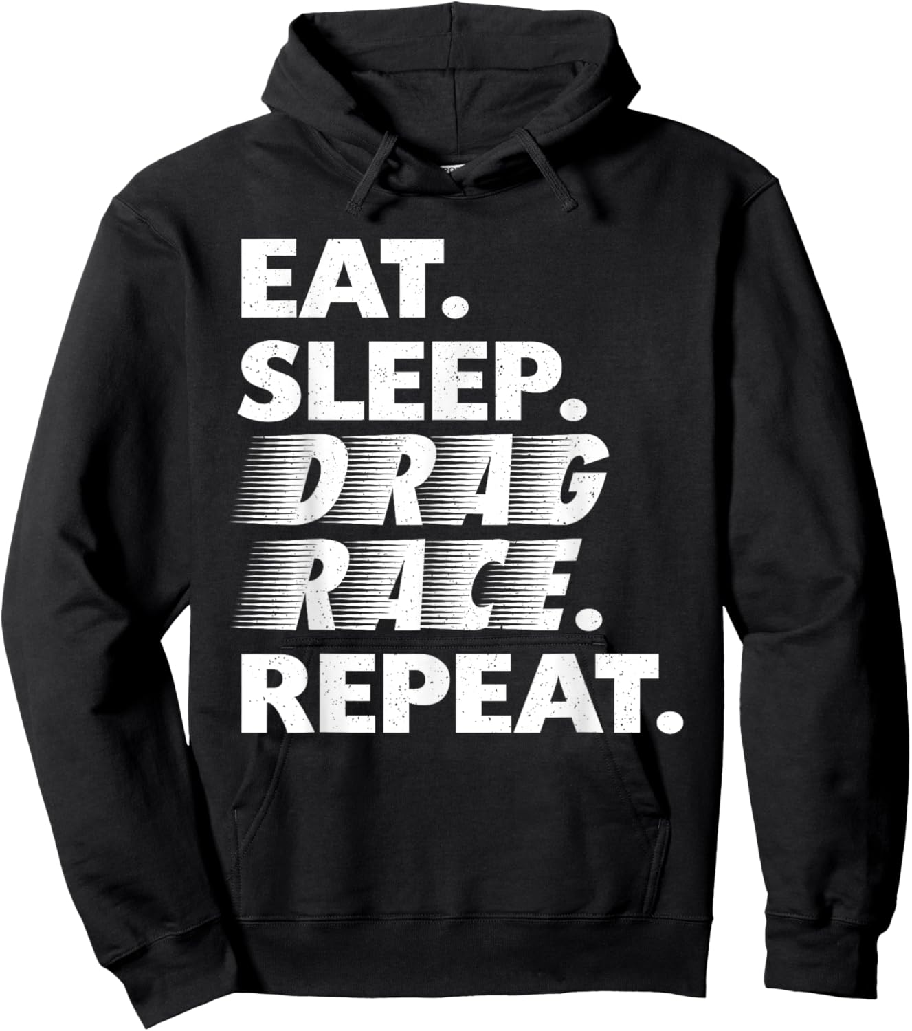 Cool Drag Race Art Women Drag Racing Race Car Racer Hoodie - Hoodie | Black