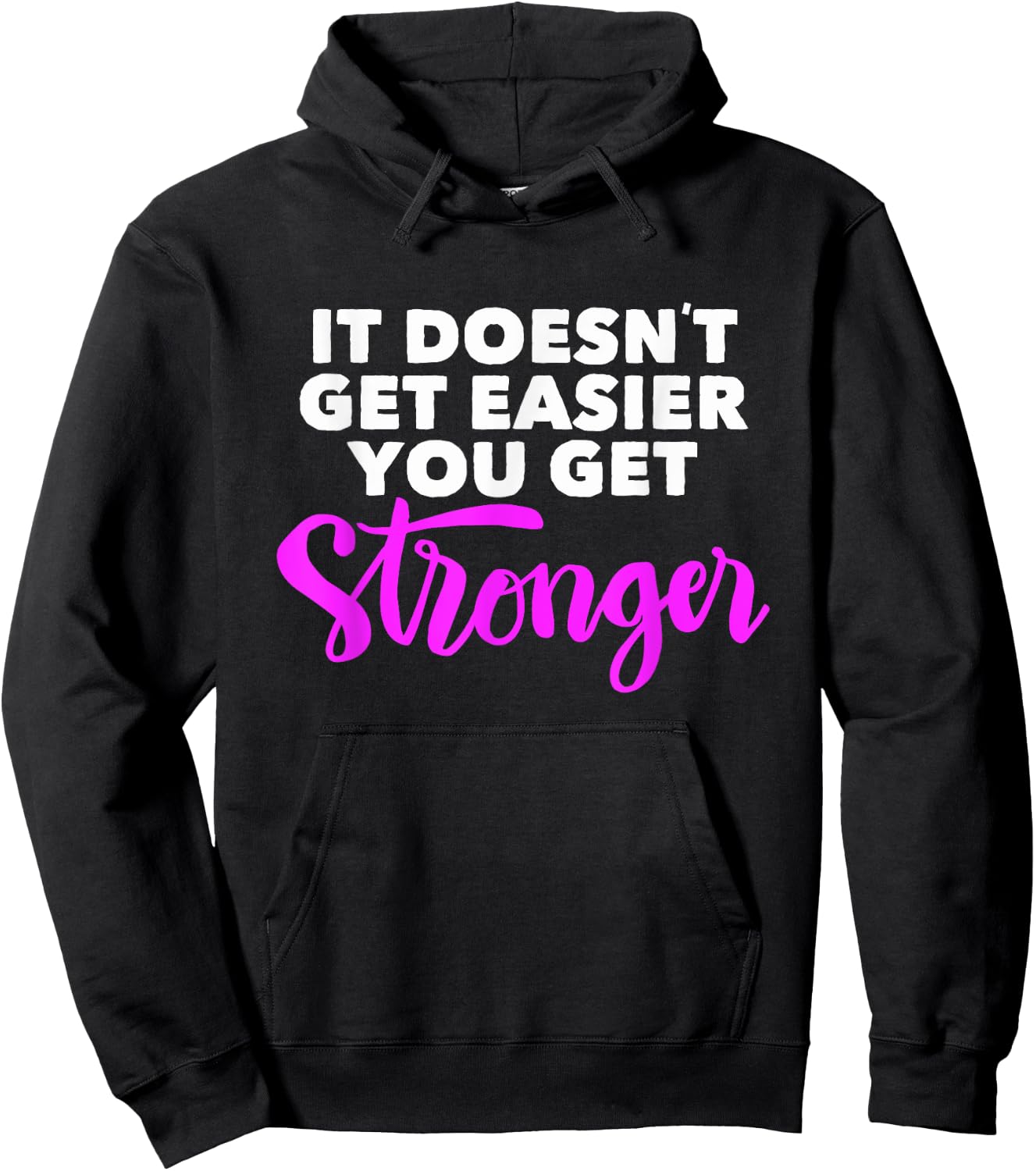 Physical Workout Gym, Funny Fitness Inspirational Quote Gift Hoodie - Hoodie | Black