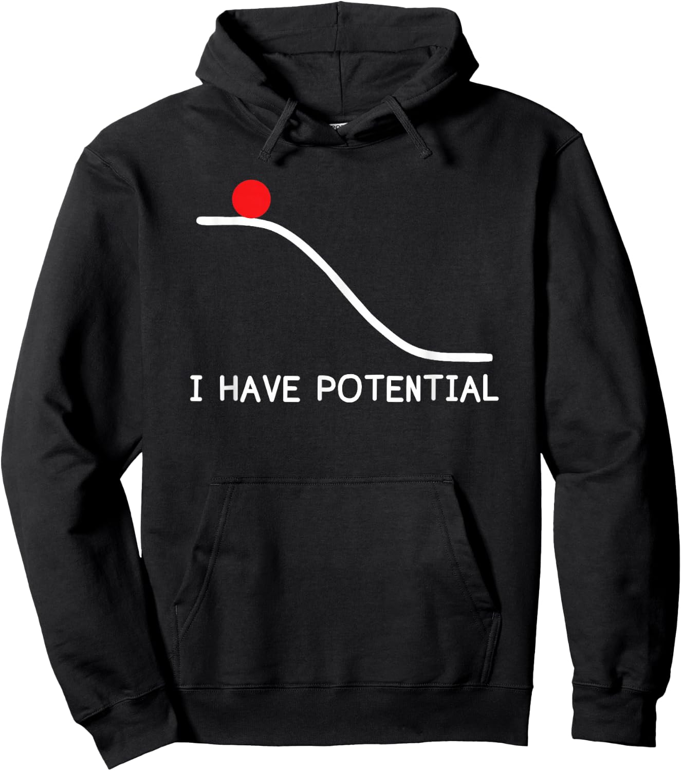 Physics I Have Potential Energy Funny Small Hoodie - Hoodie | Black