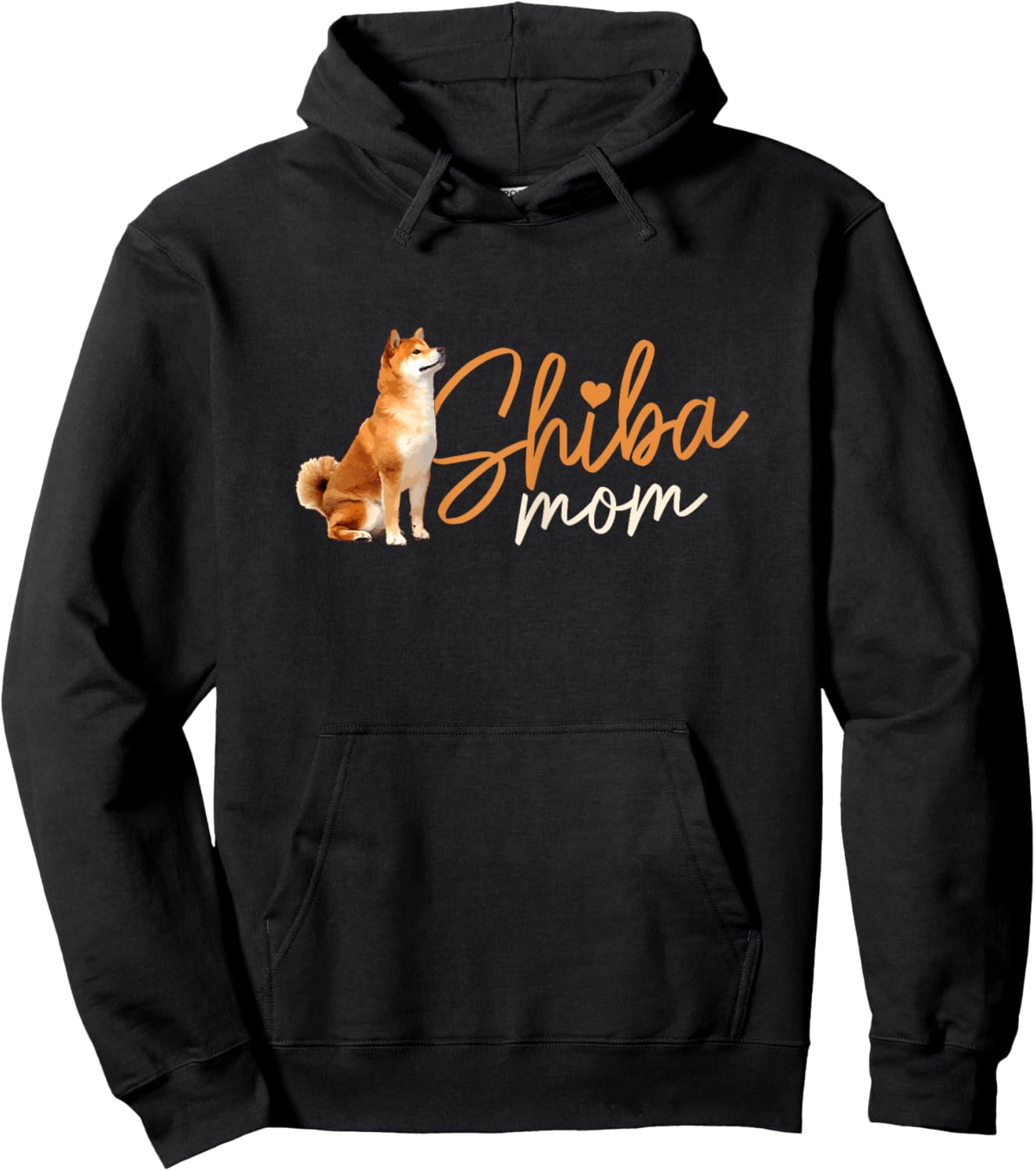 Shiba Mom Funny Cute Dog Shiba Inu Mom Women Hoodie - Hoodie | Black